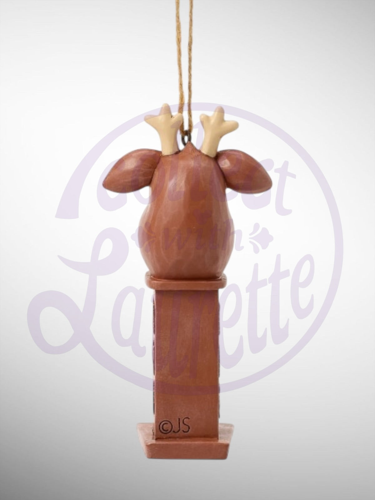 Jim Shore Heartwood Creek PEZ - Reindeer Hanging Ornament