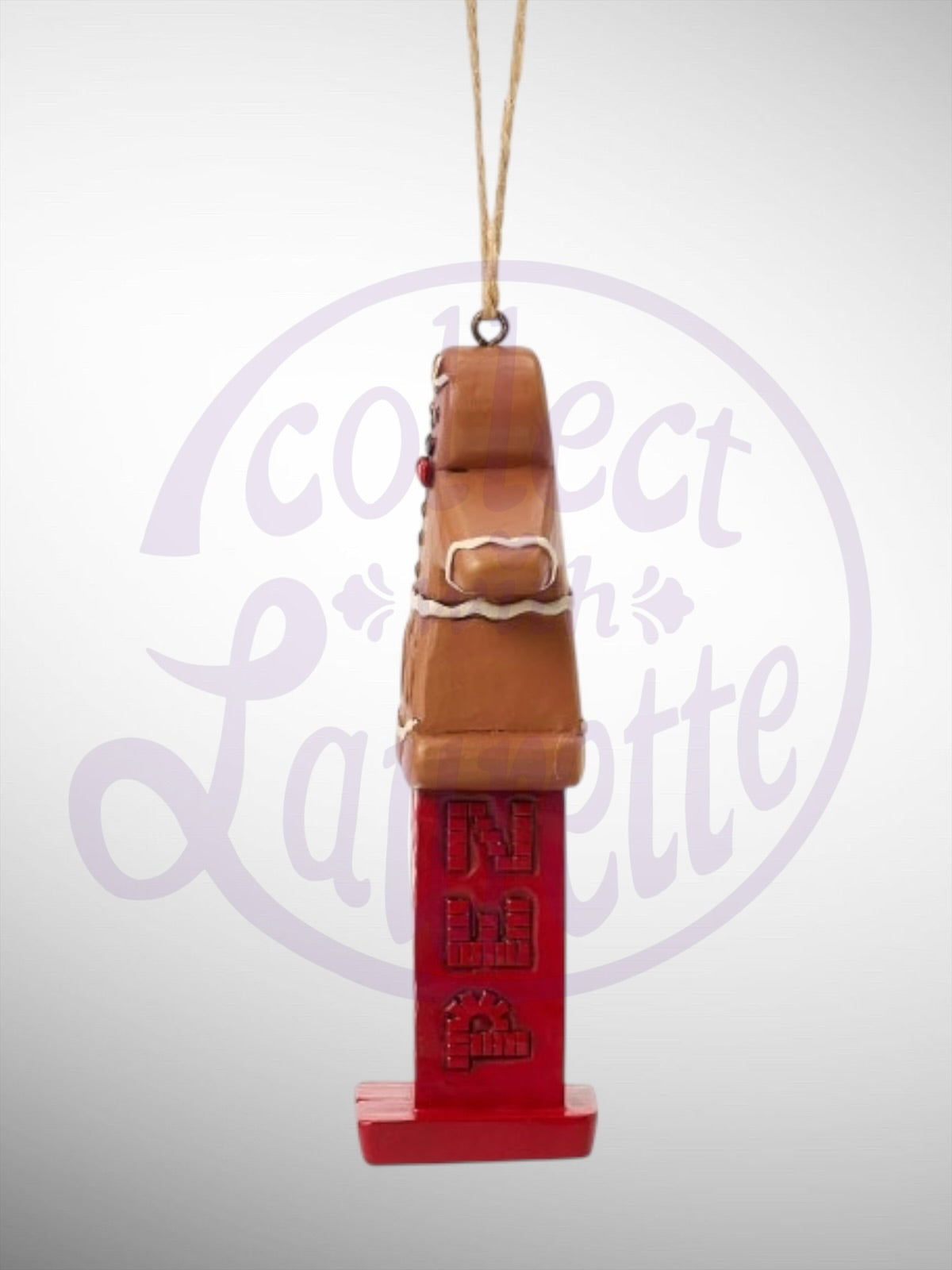 Jim Shore Heartwood Creek PEZ - Gingerbread Man Hanging Ornament