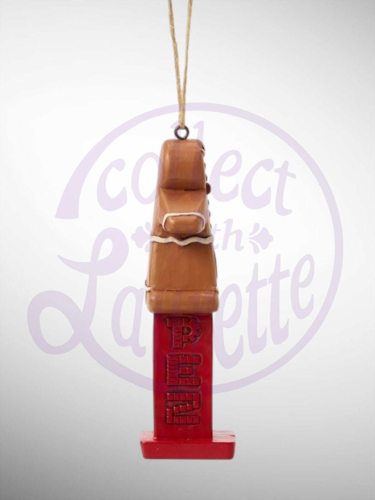 Jim Shore Heartwood Creek PEZ - Gingerbread Man Hanging Ornament