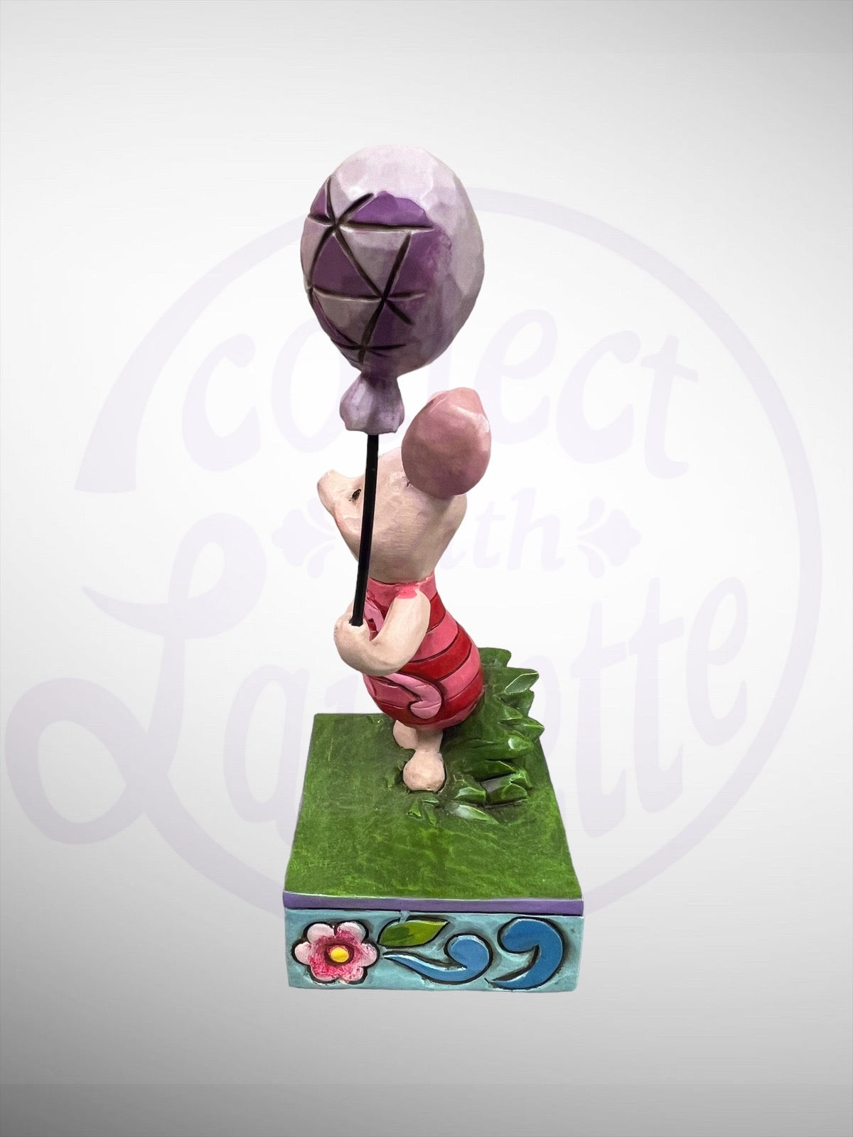 Jim Shore Disney Traditions - Heart On A String Piglet Figurine (No Box)