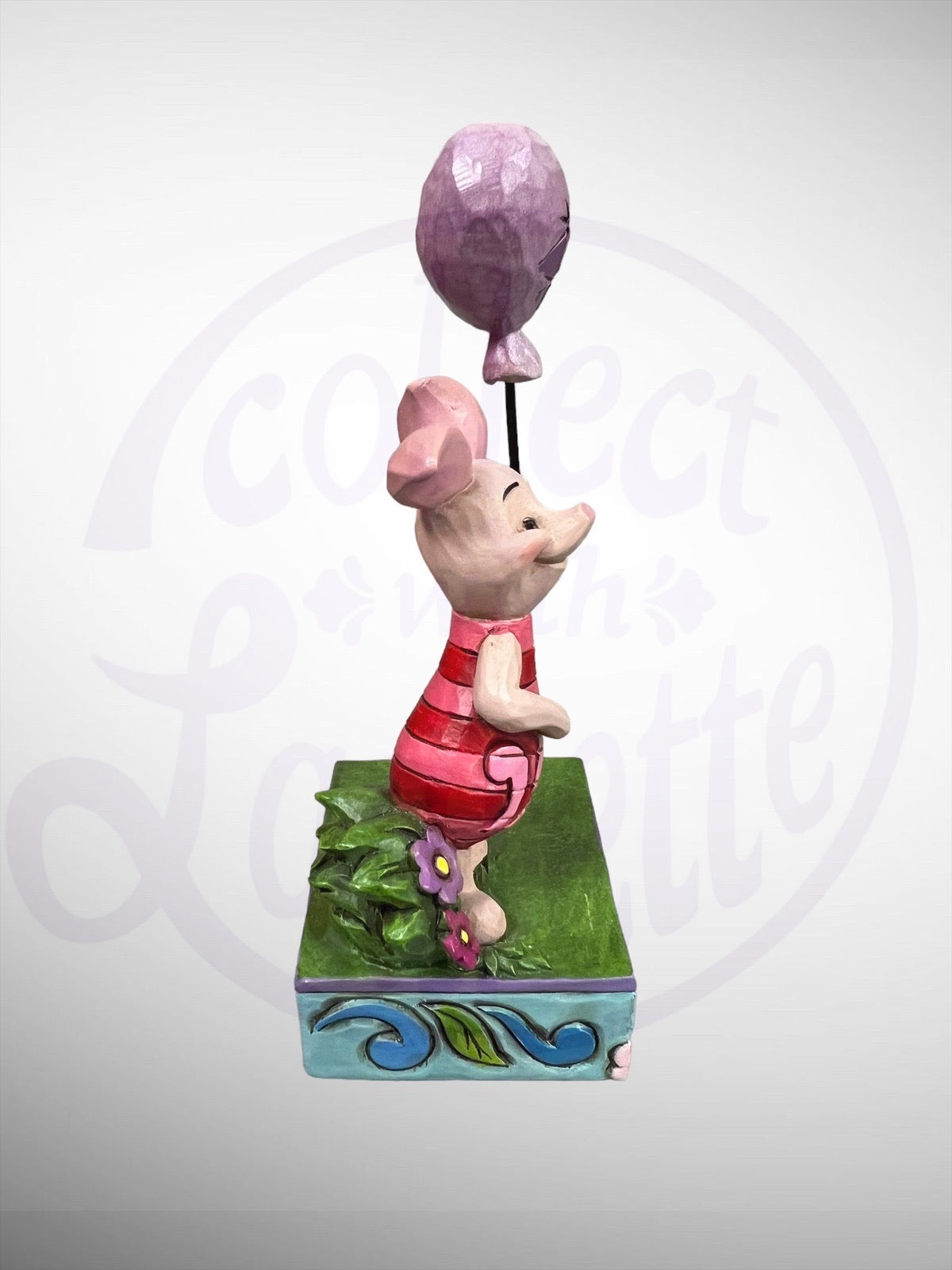 Jim Shore Disney Traditions - Heart On A String Piglet Figurine (No Box)