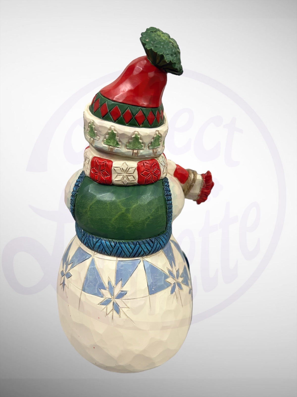 Jim Shore Heartwood Creek - Cocoa and Christmas Cheer Snowman Figurine