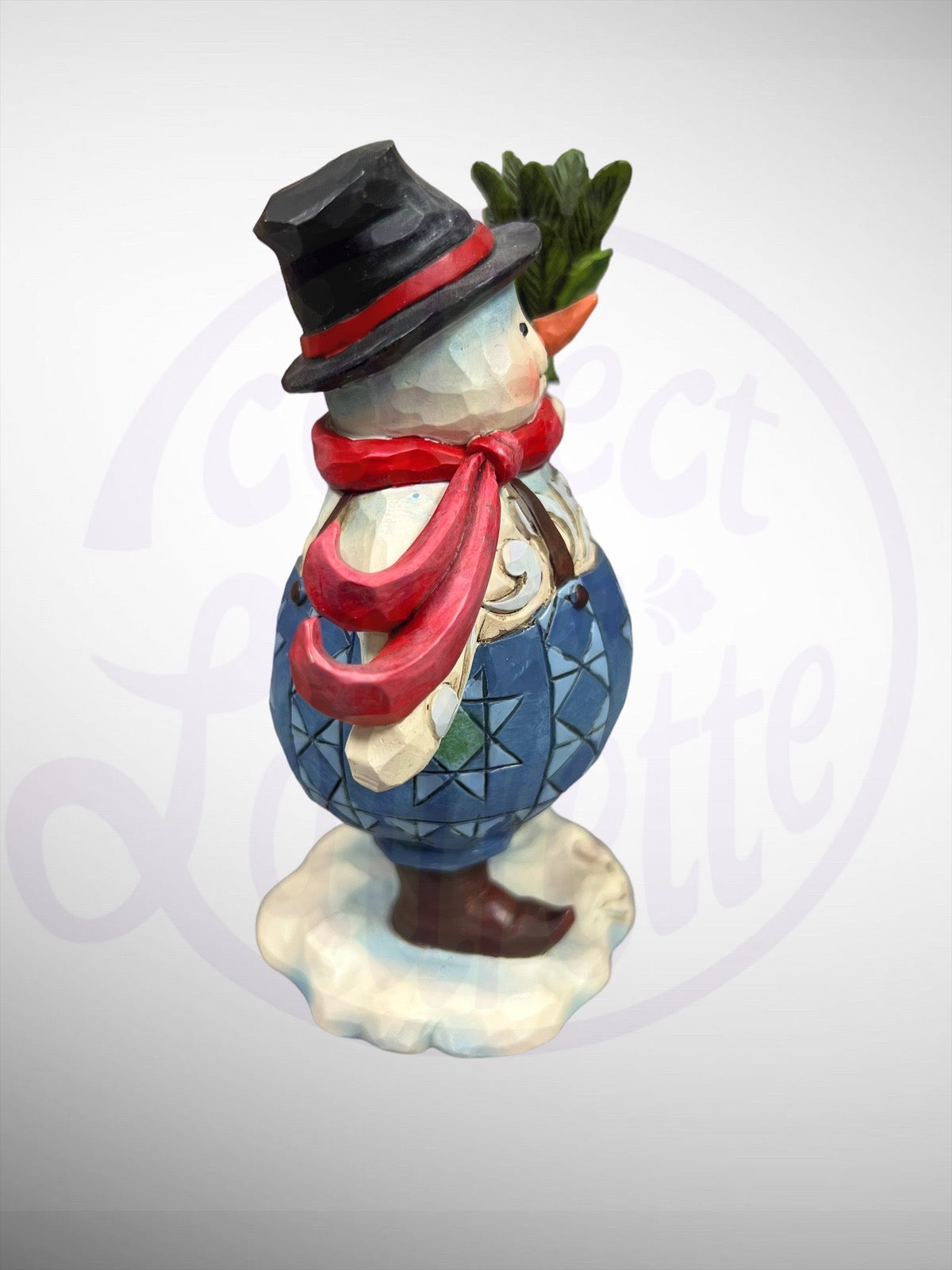 Jim Shore Heartwood Creek - Keep Your Spirits Up Small Snowman Figurine (No Box)
