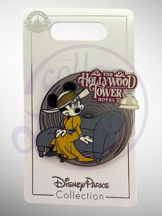 Disney Parks Pin Trading Collection - Hollywood Tower Hotel Minnie Mouse Pin