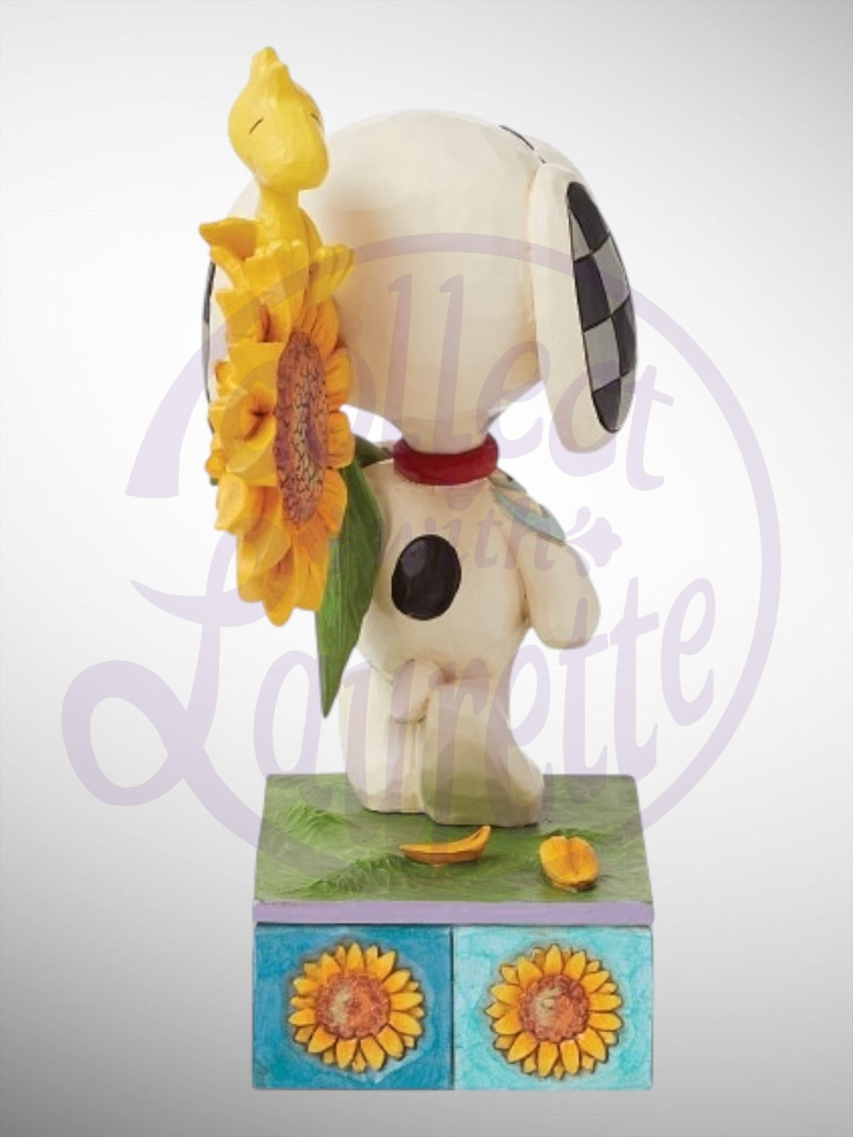 Jim Shore Peanuts - Sunsational Friendship Snoopy Woodstock Figurine