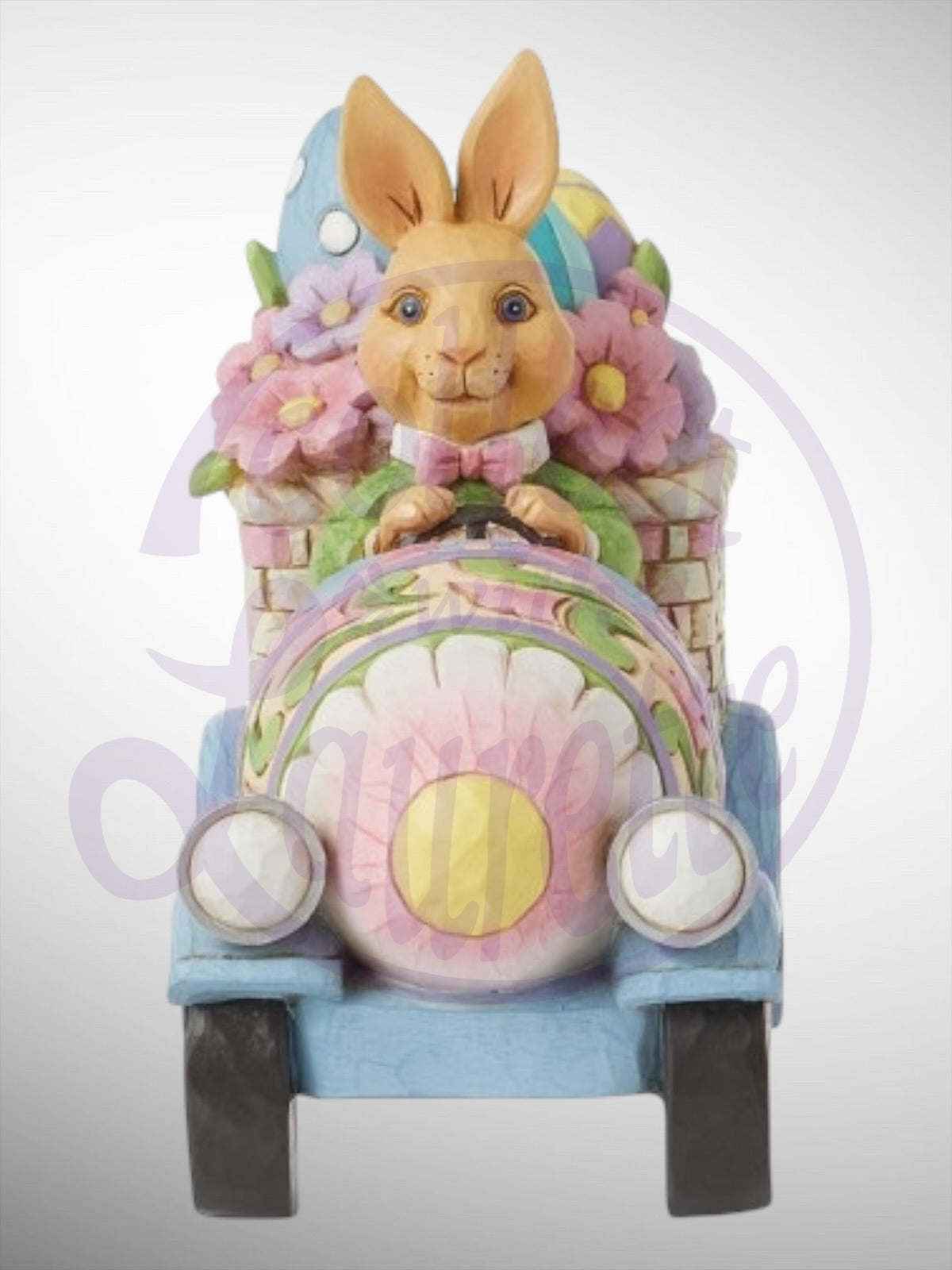 Jim Shore Heartwood Creek - Egg-citing Ride Easter Parade Figurine