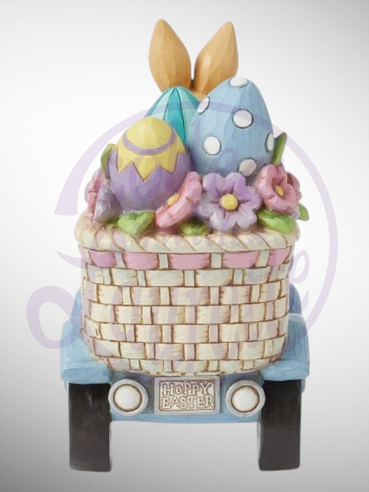 Jim Shore Heartwood Creek - Egg-citing Ride Easter Parade Figurine