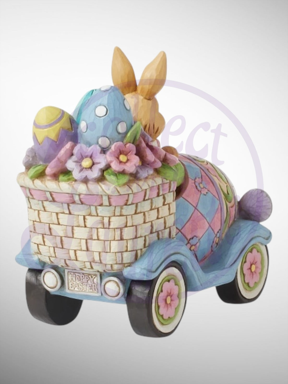 Jim Shore Heartwood Creek - Egg-citing Ride Easter Parade Figurine