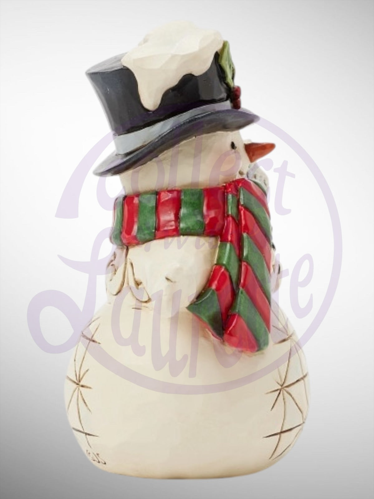 Jim Shore Heartwood Creek - Mini Snowman Snowflake Staff Figurine