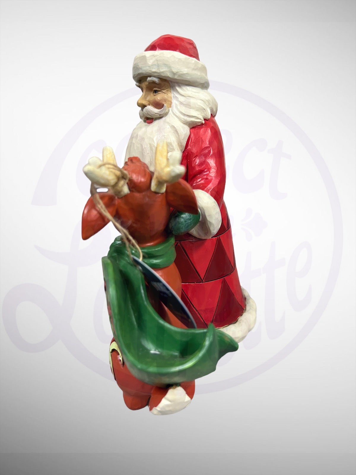 Jim Shore Heartwood Creek - A Year So Deer Santa Claus and Reindeer 2021 Figurine