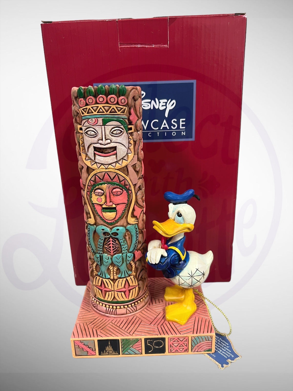 Jim Shore Disney Traditions - Donald Enchanted Tiki Room 50th Anniversary Figurine