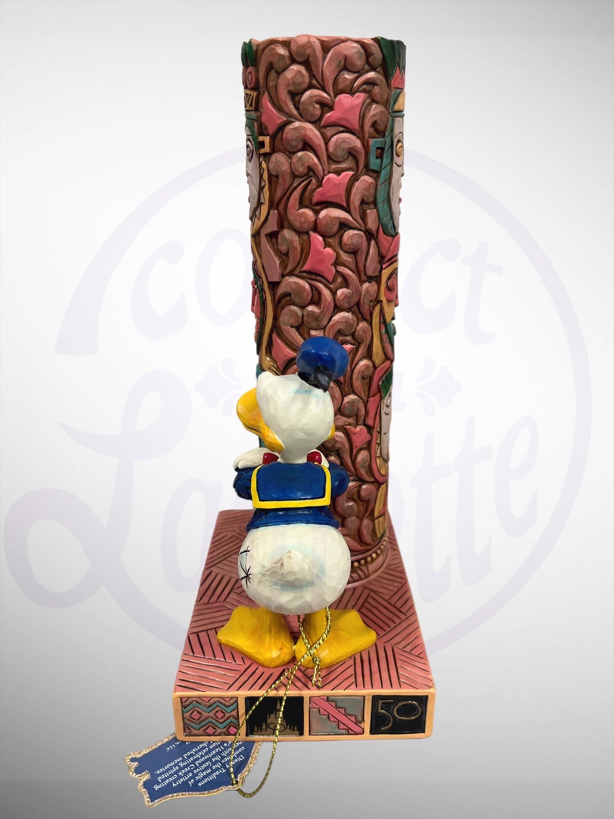 Jim Shore Disney Traditions - Donald Enchanted Tiki Room 50th Anniversary Figurine