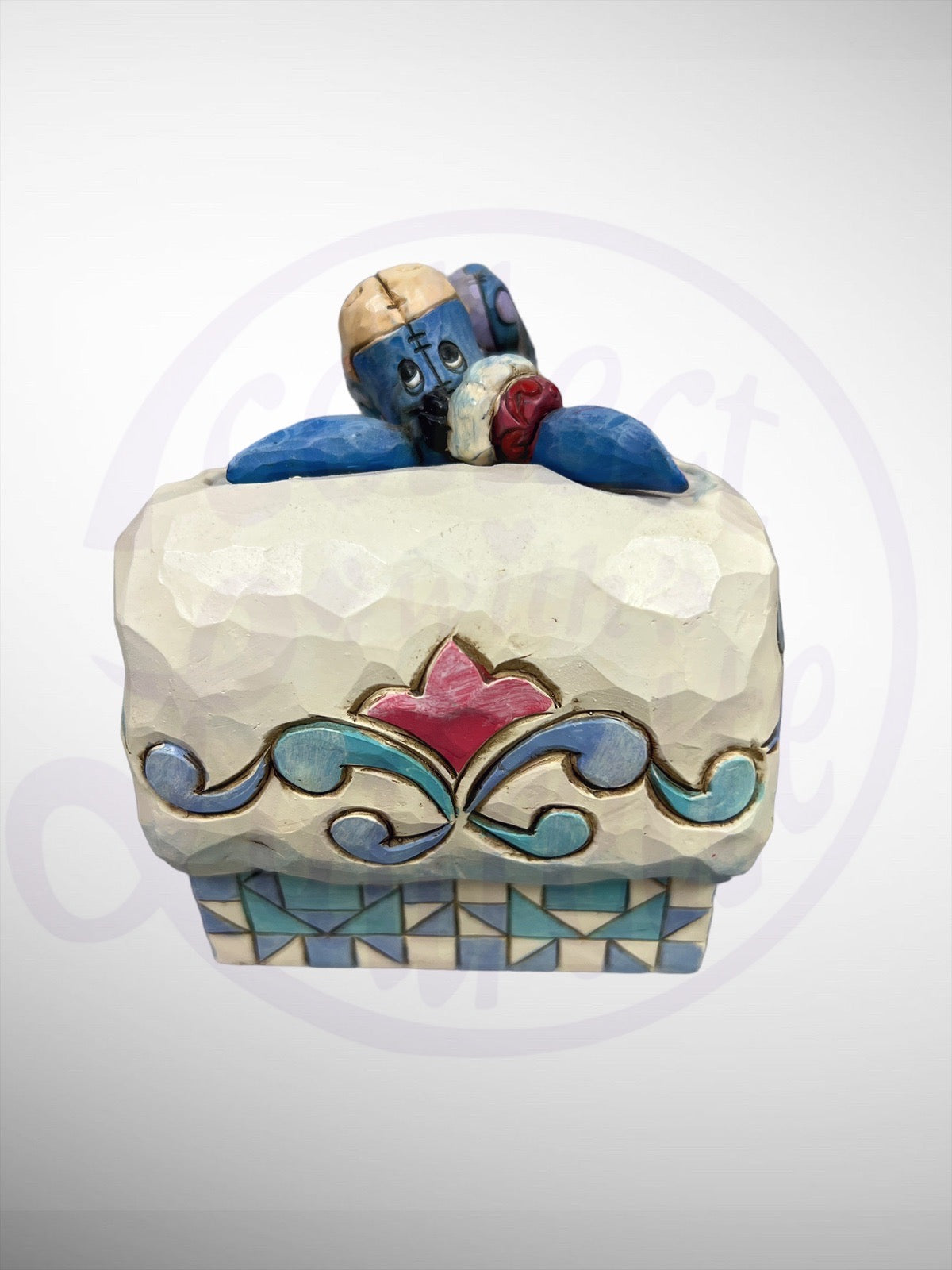 Jim Shore Disney Traditions - Fun In the Snow Eeyore Snow Angel Figurine