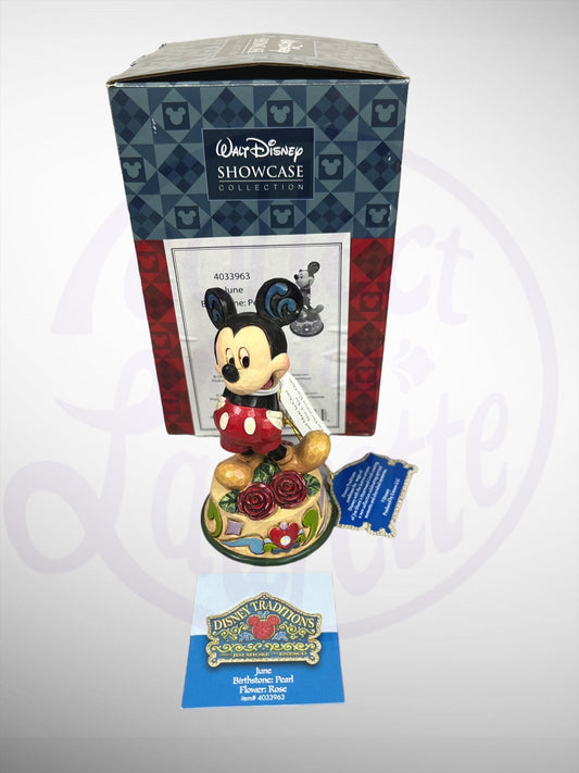 Jim Shore Disney Traditions - June Mickey Mouse Figurine