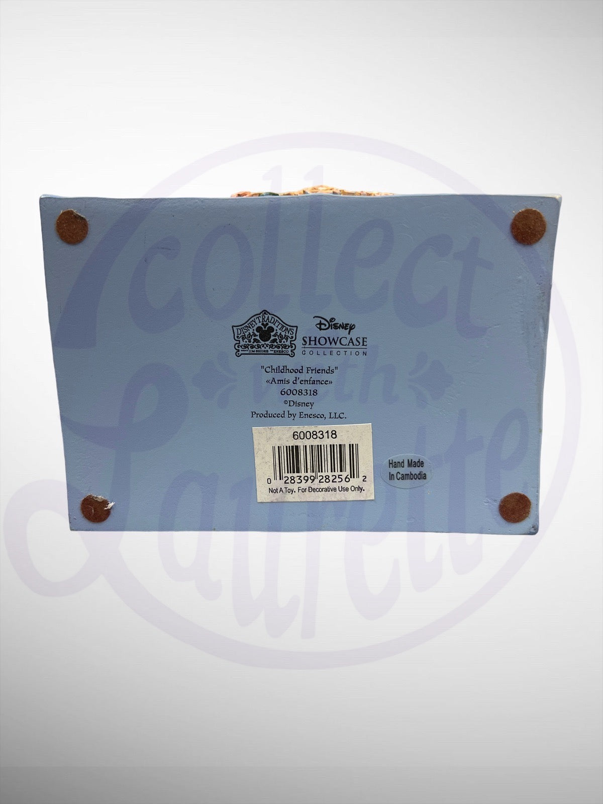 Jim Shore Disney Traditions -  Childhood Friends Bambi Thumper Flower Figurine (No Box)