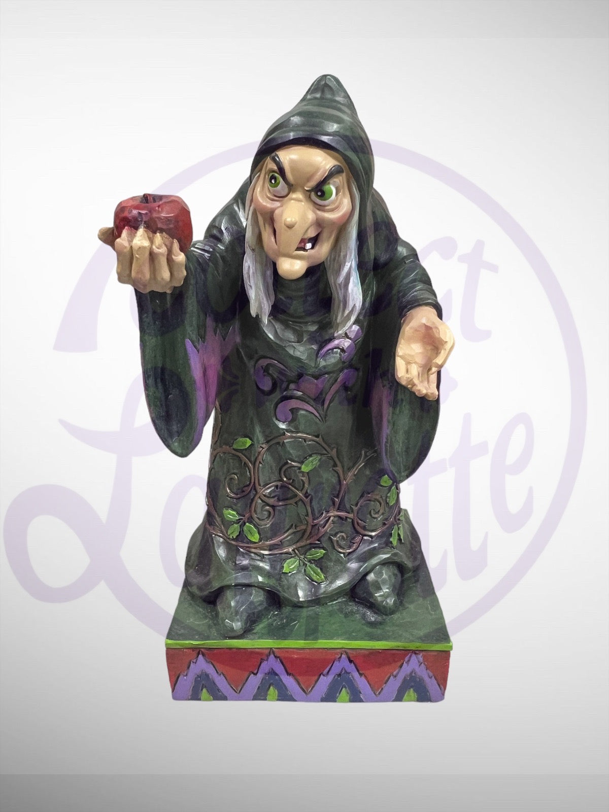 Jim Shore Disney Traditions - Take a Bite Hag Snow White Figurine (No Box)