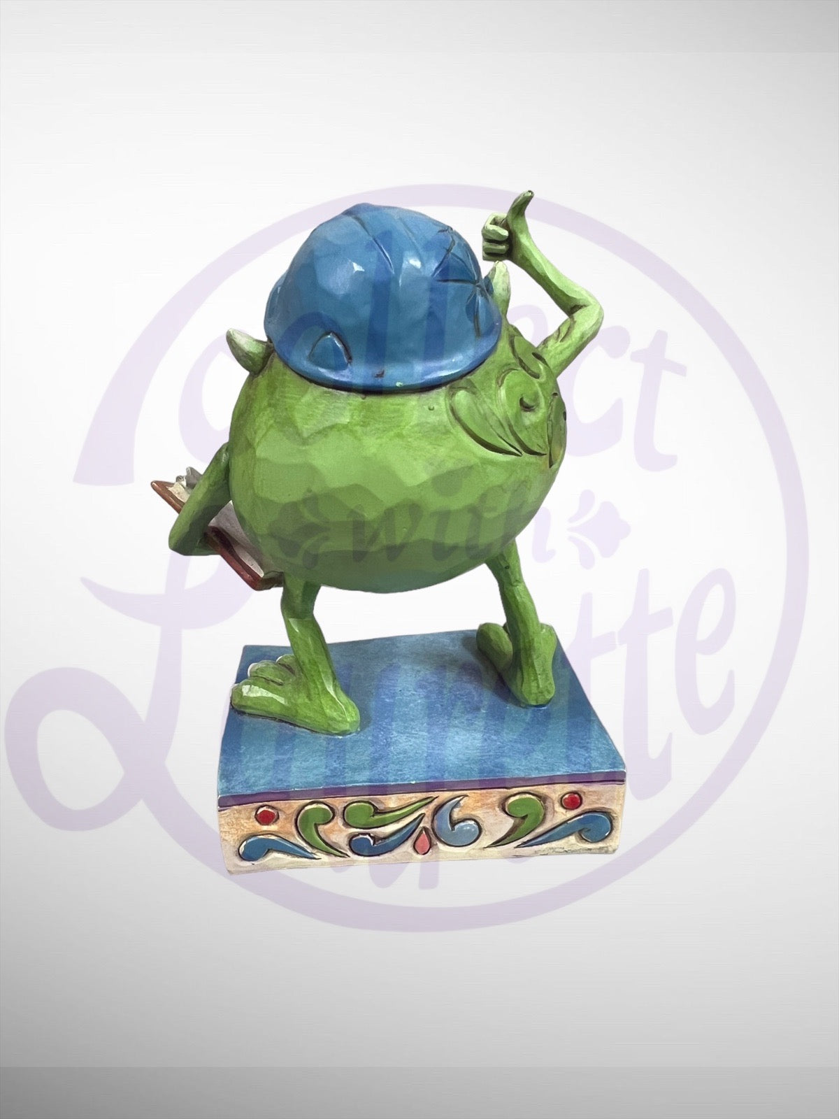 Jim Shore Disney Traditions - Good Morning Monstropolis! Disney / PIXAR Mike Wazowski Monsters Inc Figurine (No Box)