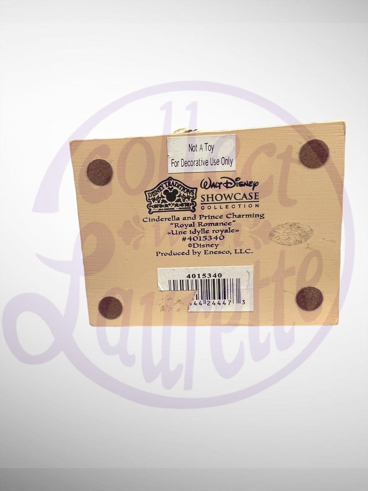 Jim Shore Disney Traditions - Royal Romance Cinderella and Prince Charming Figurine (No Box)