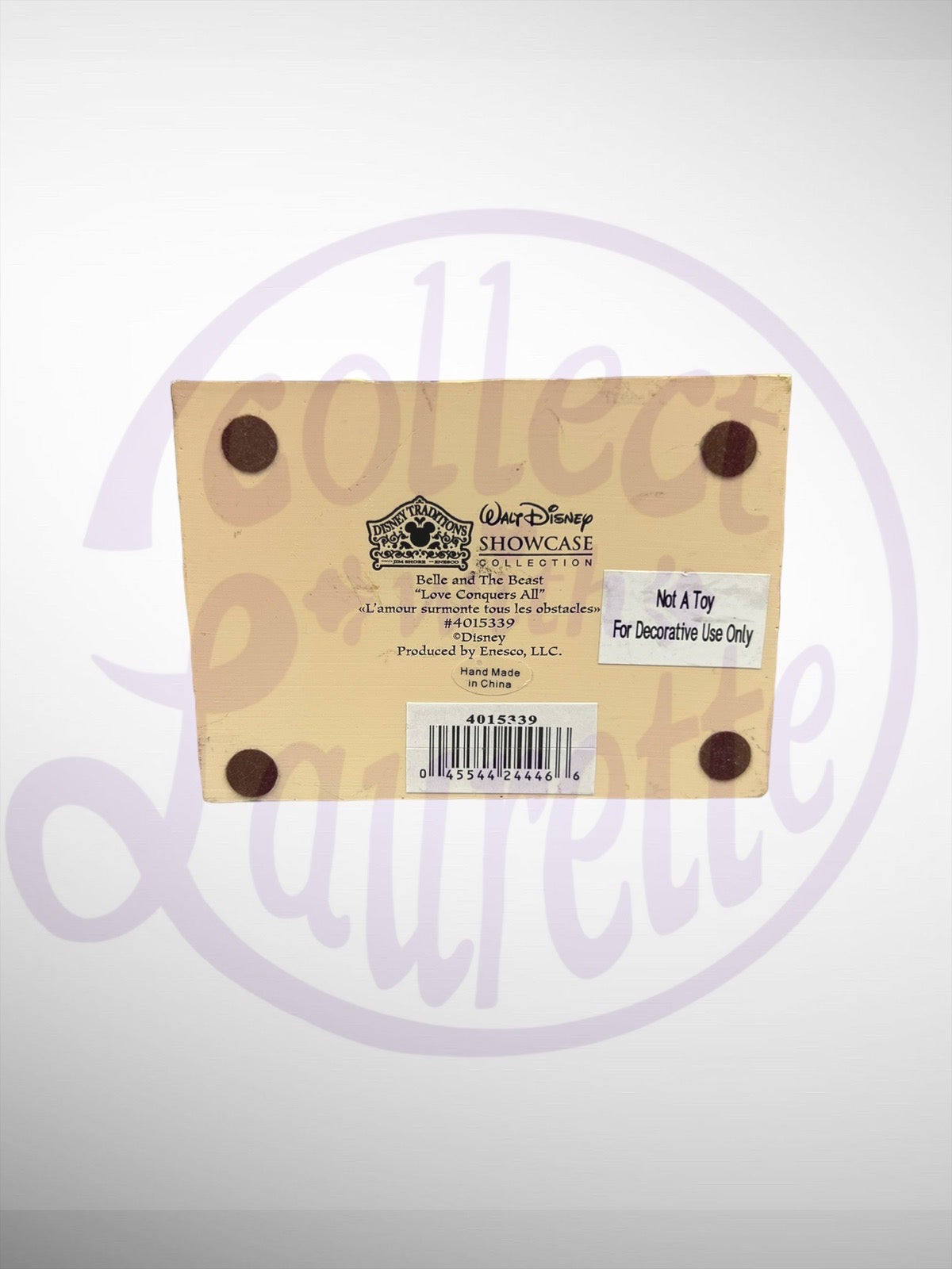 Jim Shore Disney Traditions - Love Conquers All Belle and Beast Beauty and the Beast Figurine (No Box)