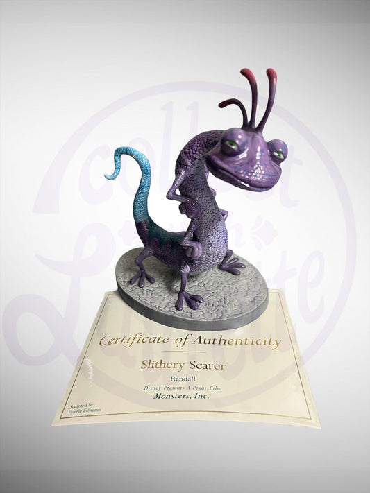 Walt Disney Classics Collection - WDCC Monsters Inc Slithery Scarer Randall Disney PIXAR Figurine Signature