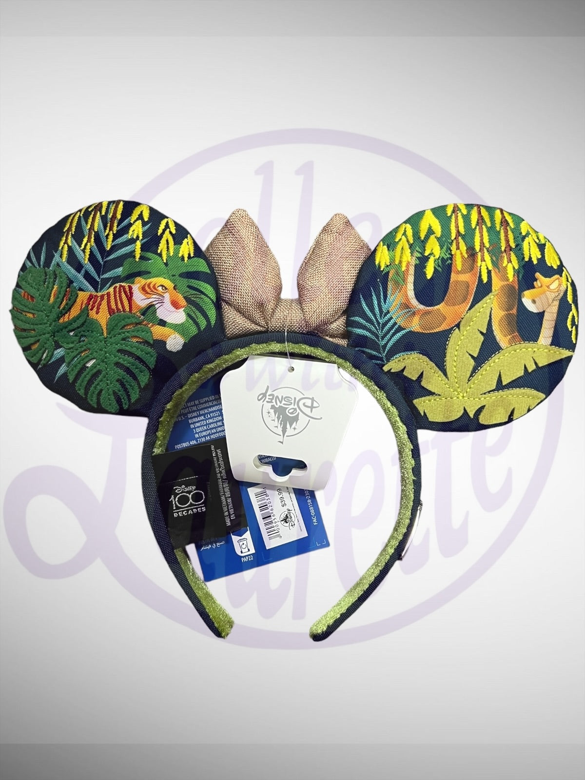 Disney Parks Ear Headband - D100 Decades 1960s The Jungle Book