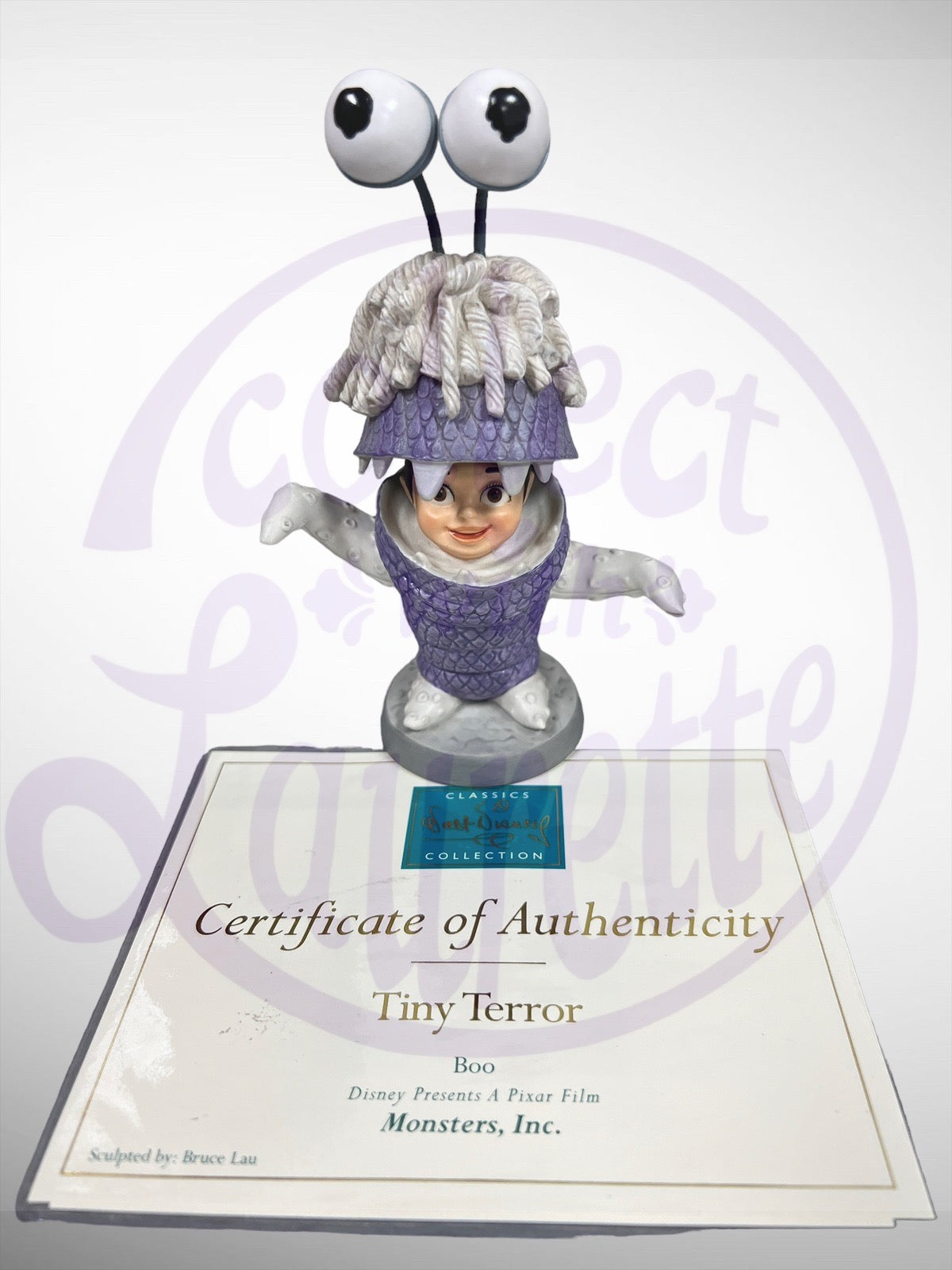 Walt Disney Classics Collection - WDCC Monsters Inc Tiny Terror Boo Disney PIXAR Figurine (No Box)