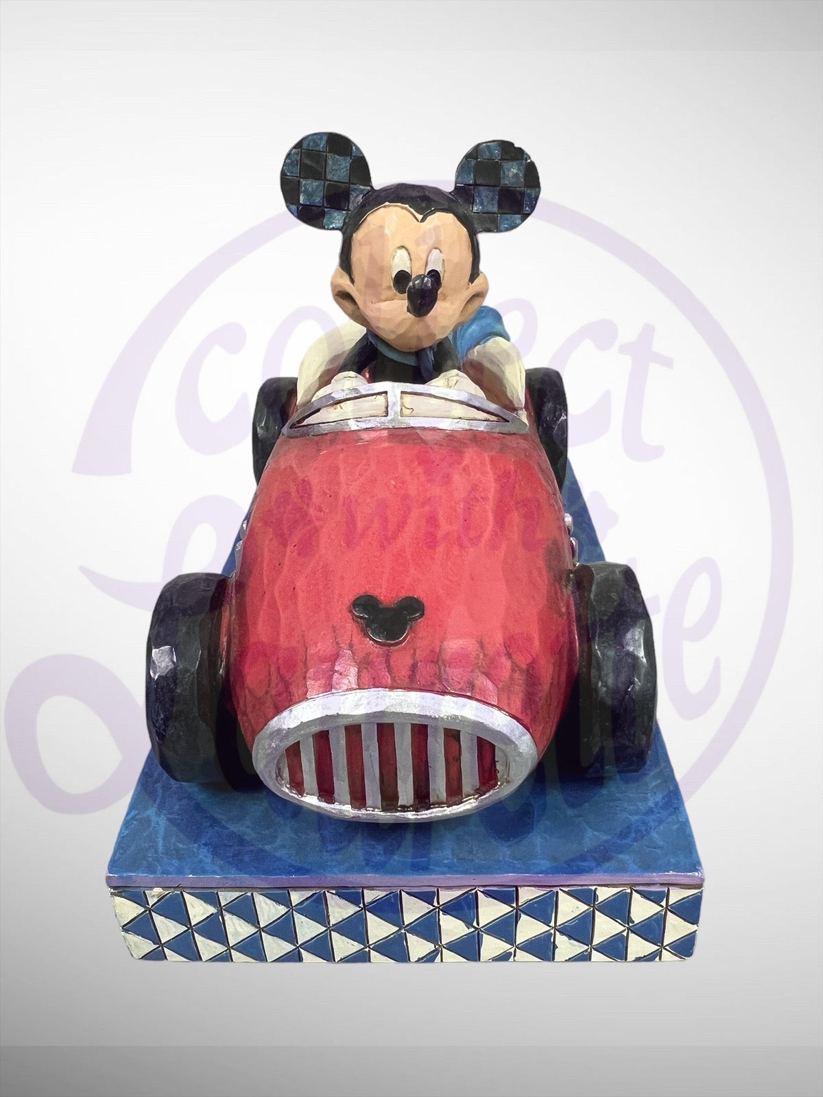 Jim Shore Disney Traditions - Roadster Mickey Mouse Figurine (No Box)