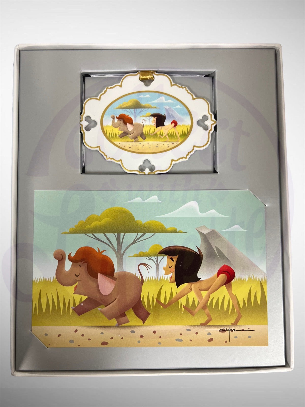 Disney Sketchbook Artist Series Ornament & Lithograph Collection - The Jungle Book