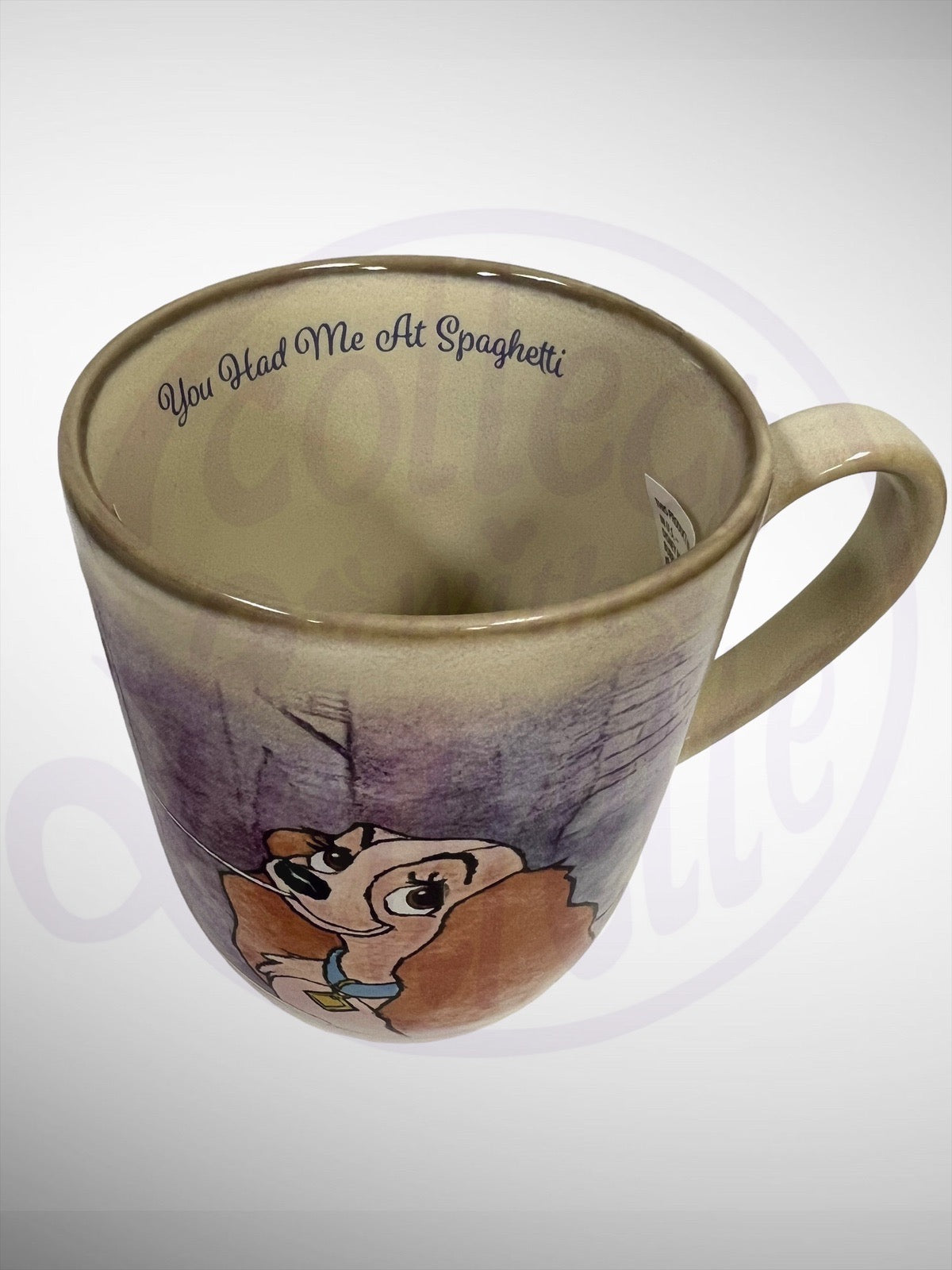 Disney Parks Coffee Mug - Lady and the Tramp Spaghetti