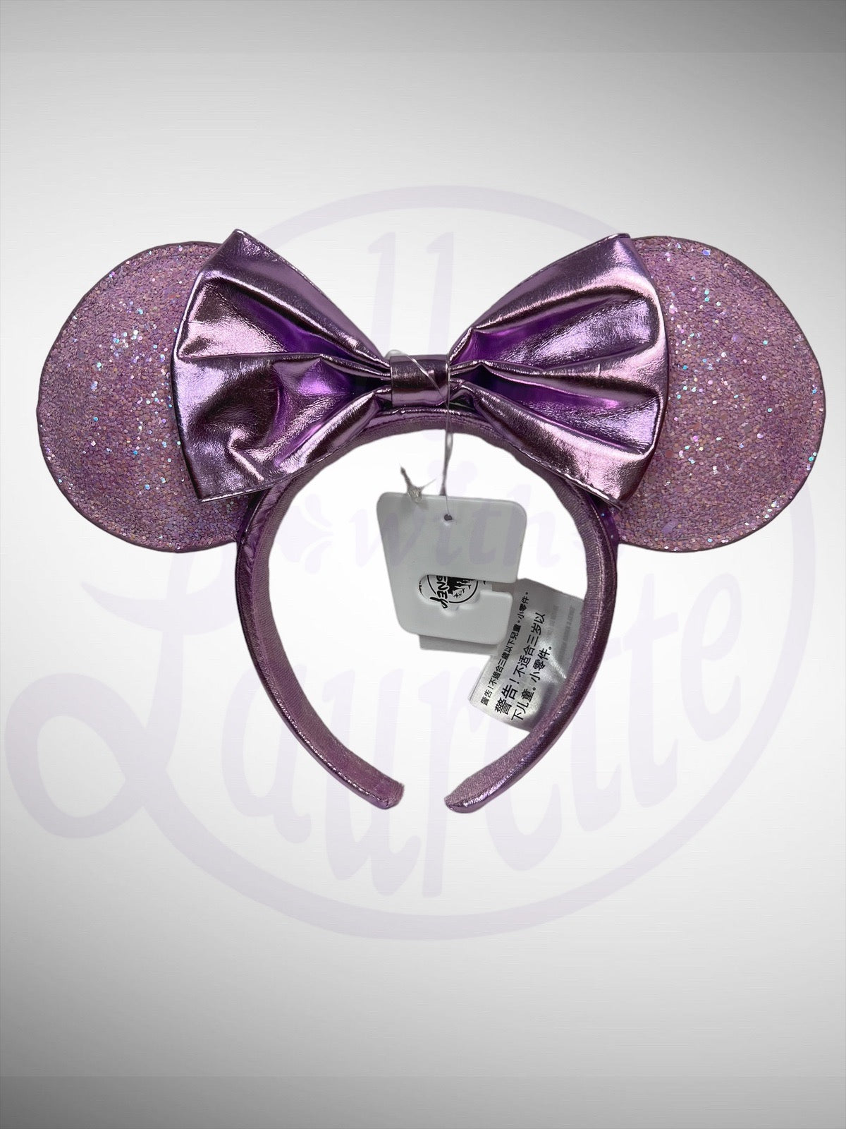 Disney Parks Ear Headband - Minnie Mouse Lavender Sparkle