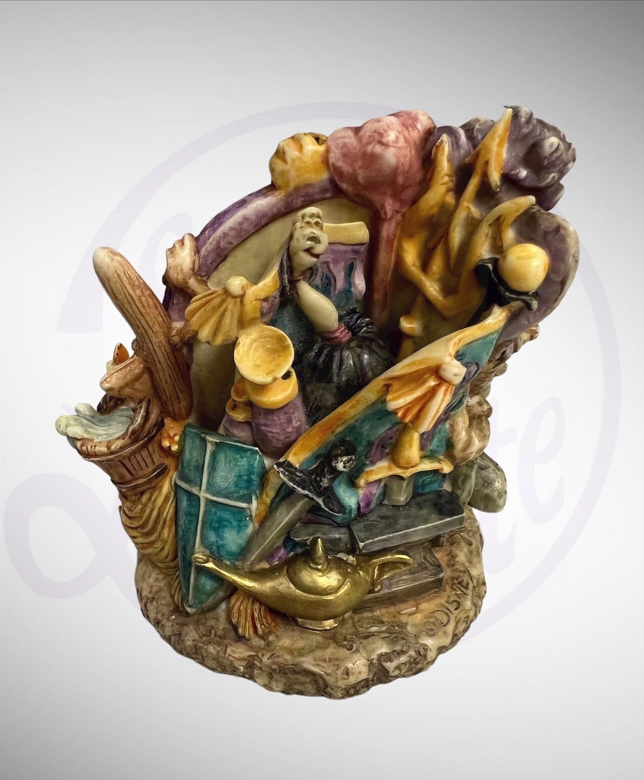 Harmony Kingdom Box - Disney Enchanted Objects Figurine In Box