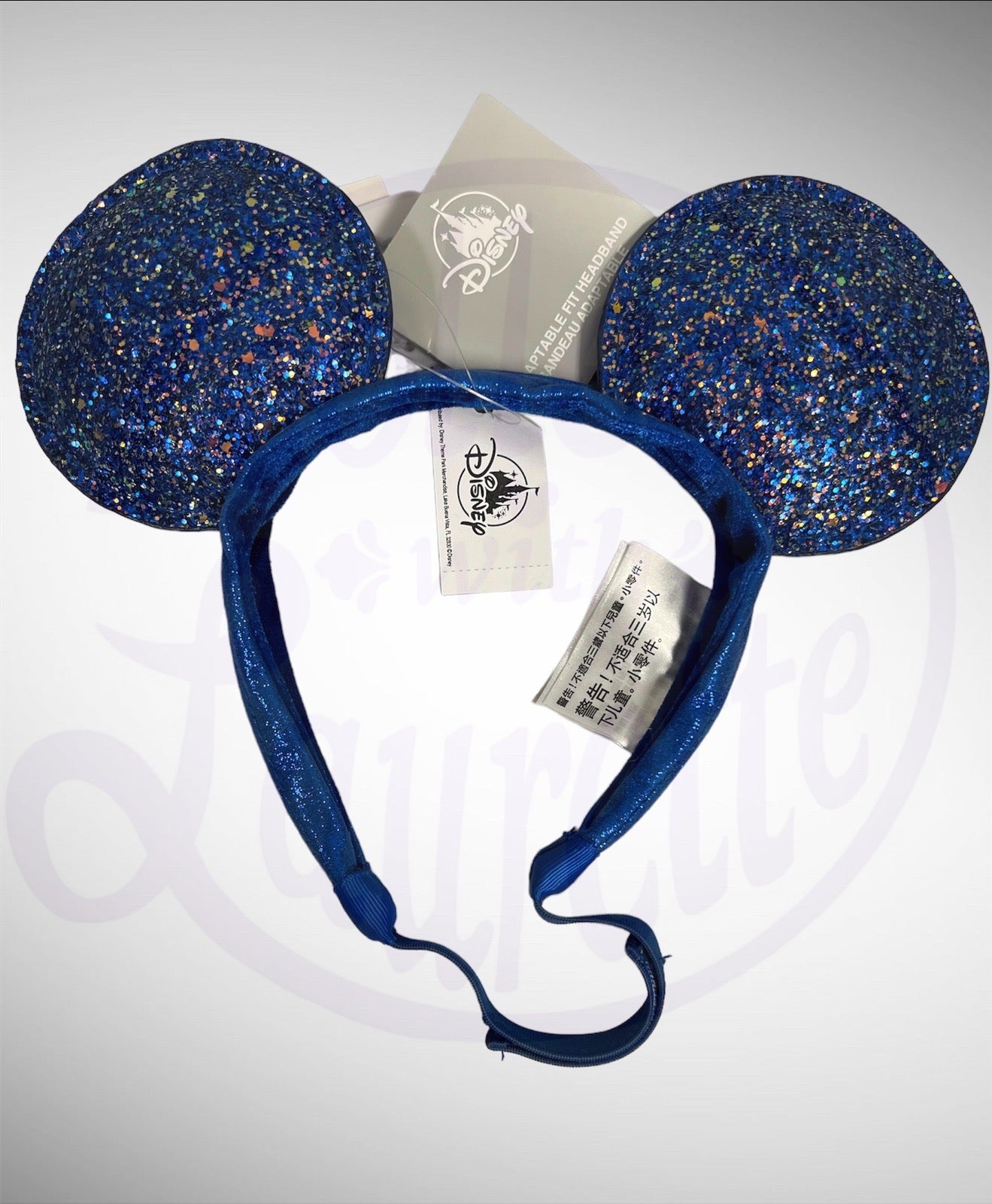 Disney Parks Ear Headband - Mickey Mouse Adjustable Blue Youth