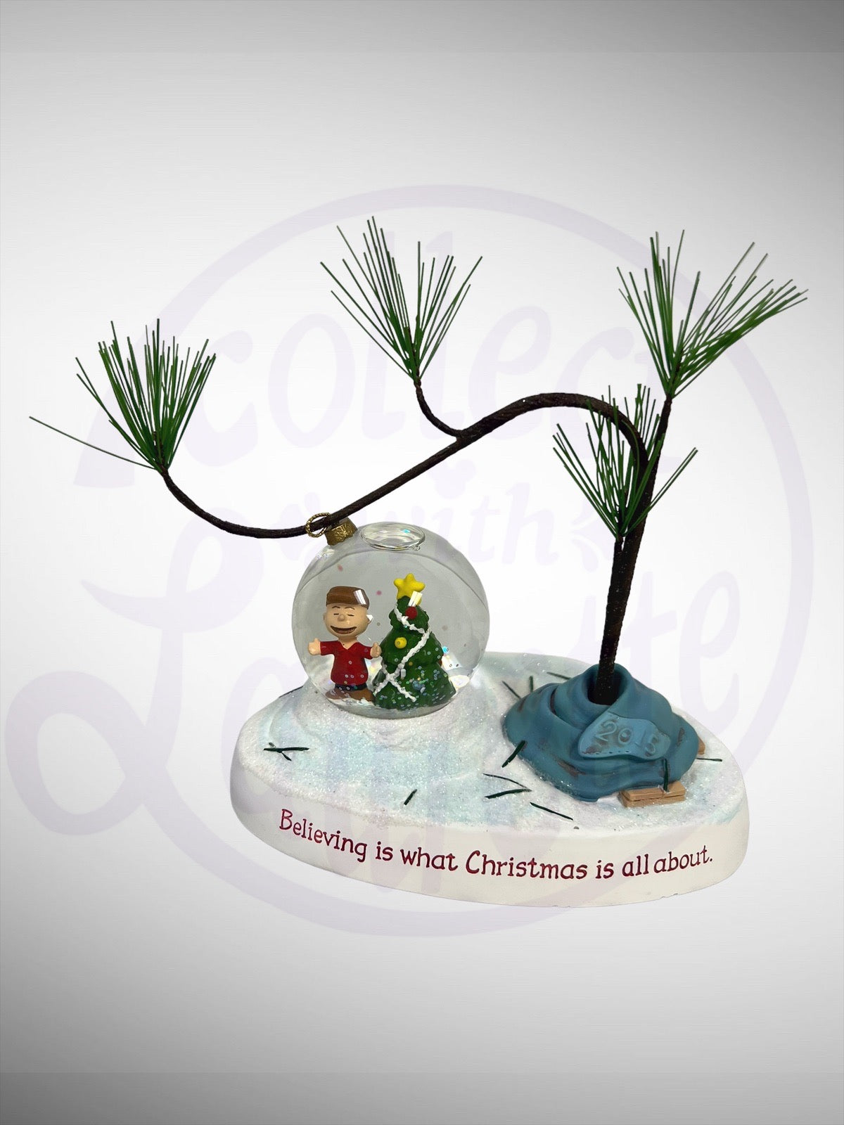 Hallmark Peanuts Believing is What Christmas is All About Holiday Figurine