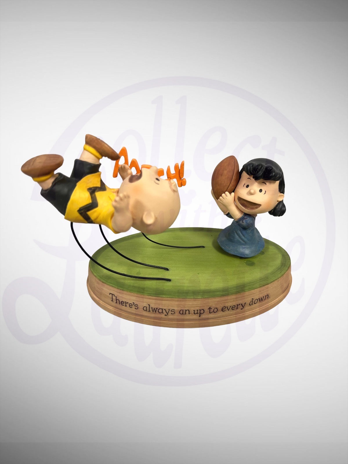 Hallmark Peanuts There's Always and Up to Every Down Figurine
