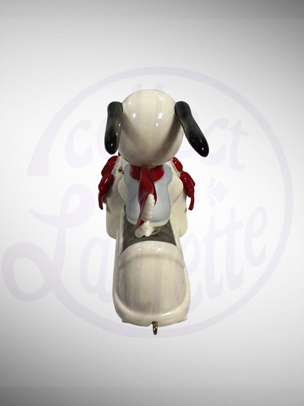 Lenox Peanuts Snowmobiling with Snoopy Figurine