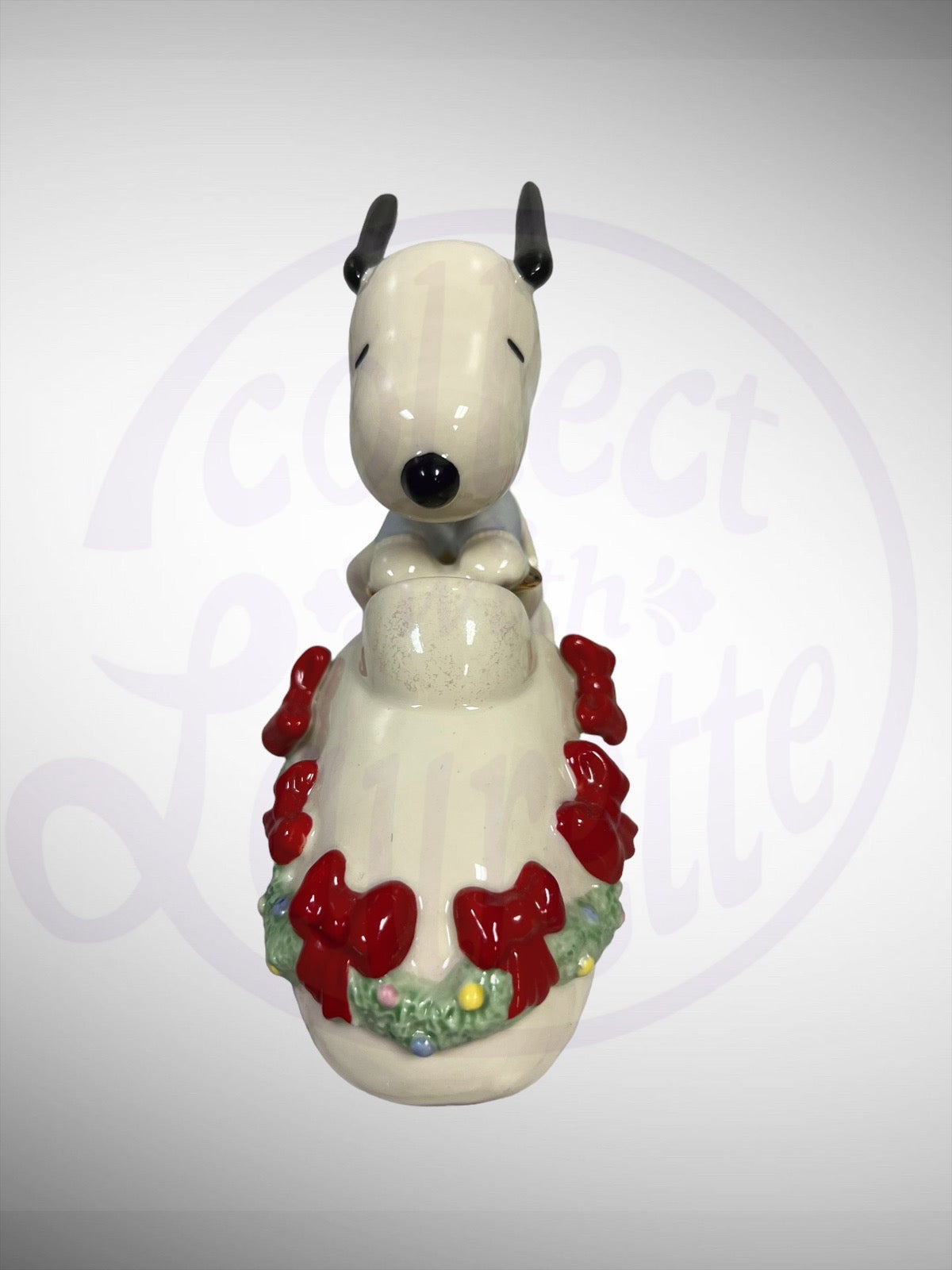 Lenox Peanuts Snowmobiling with Snoopy Figurine