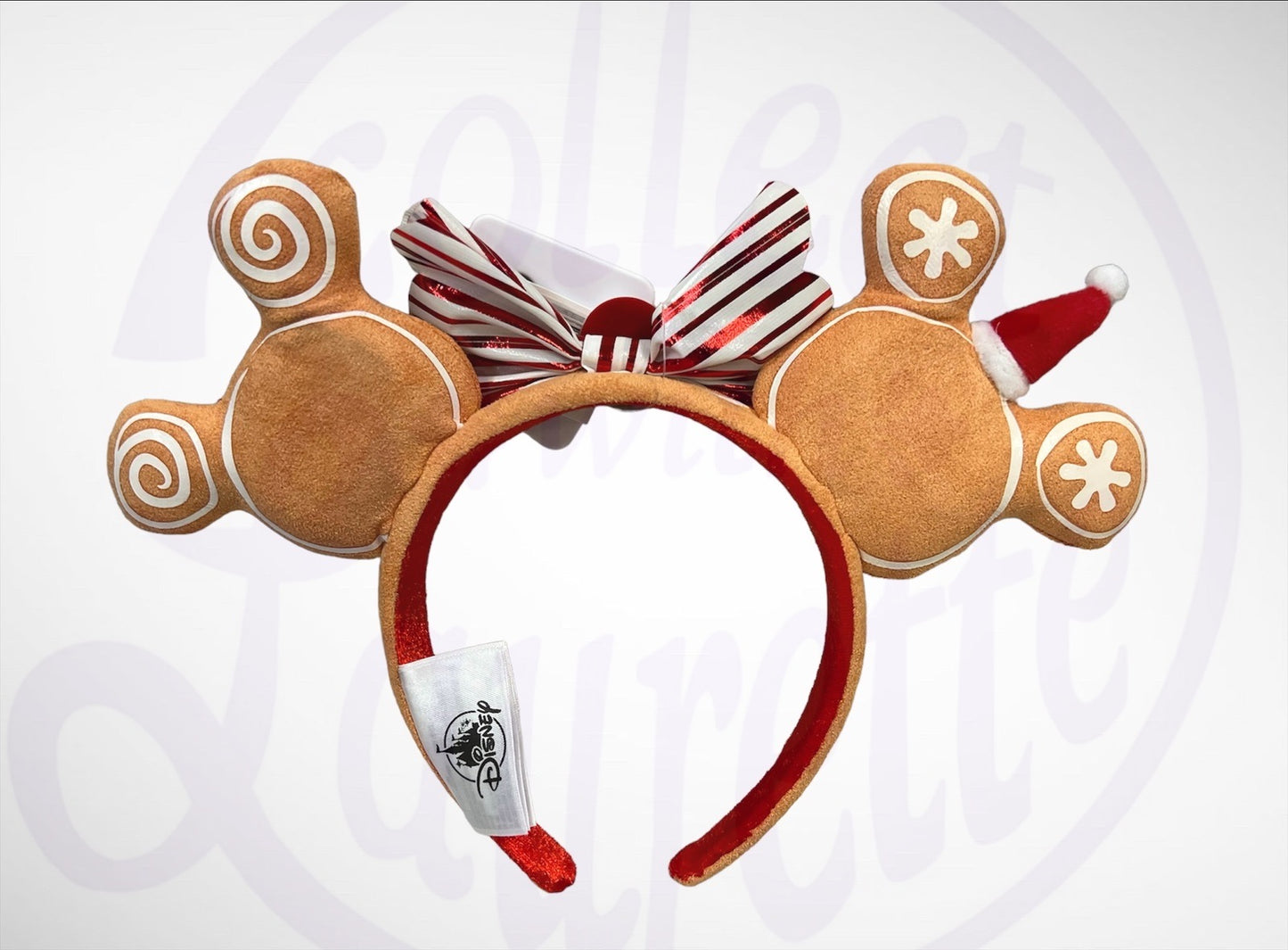 Disney Parks Ear Headband - Minnie Mouse Holiday Gingerbread Man