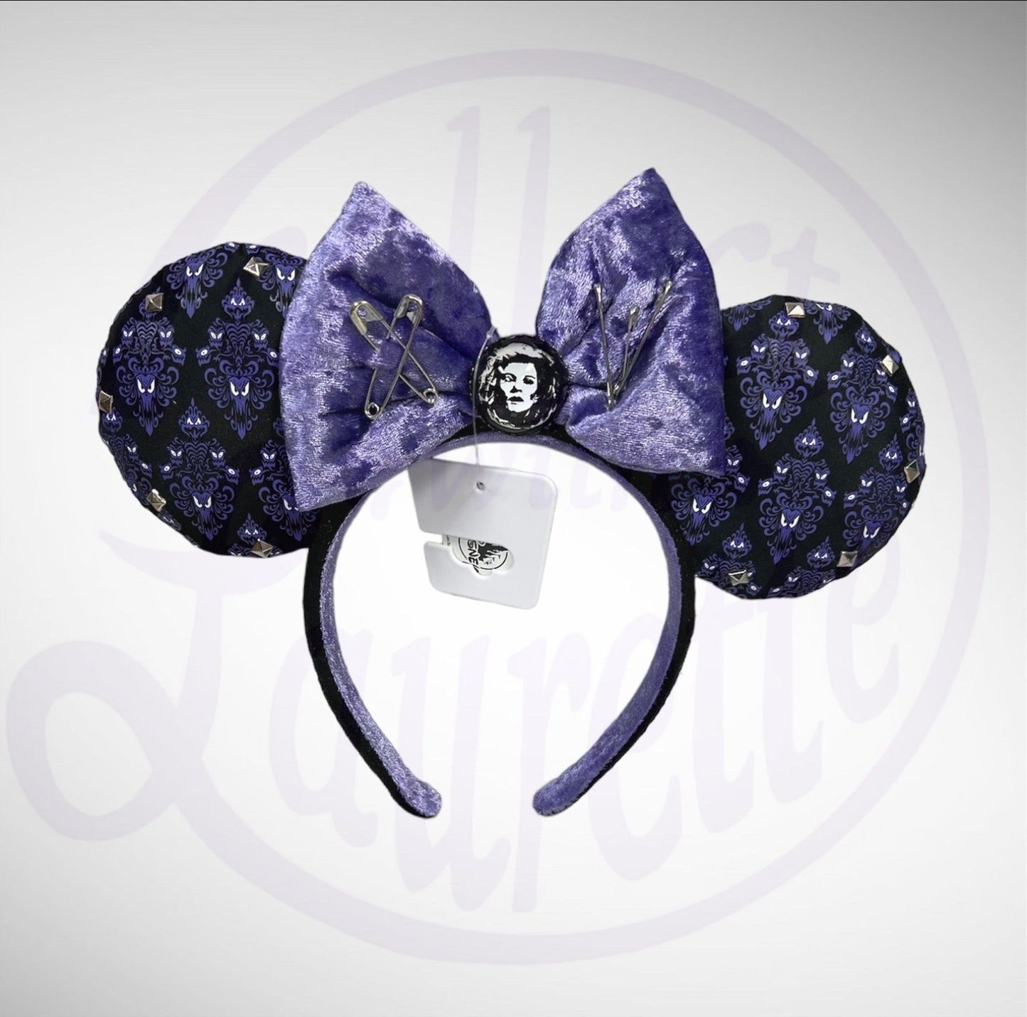 Disney Parks Ear Headband - Minnie Mouse Her Universe Haunted Mansion