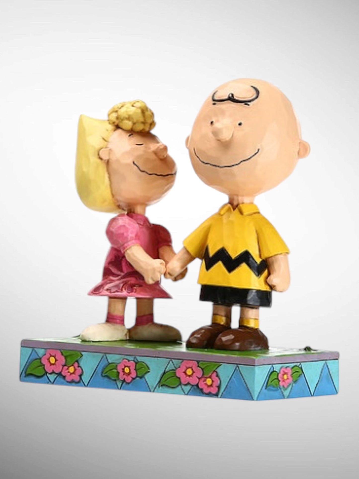 Jim Shore Peanuts - I Love You Big Brother Charlie Brown Sally Figurine