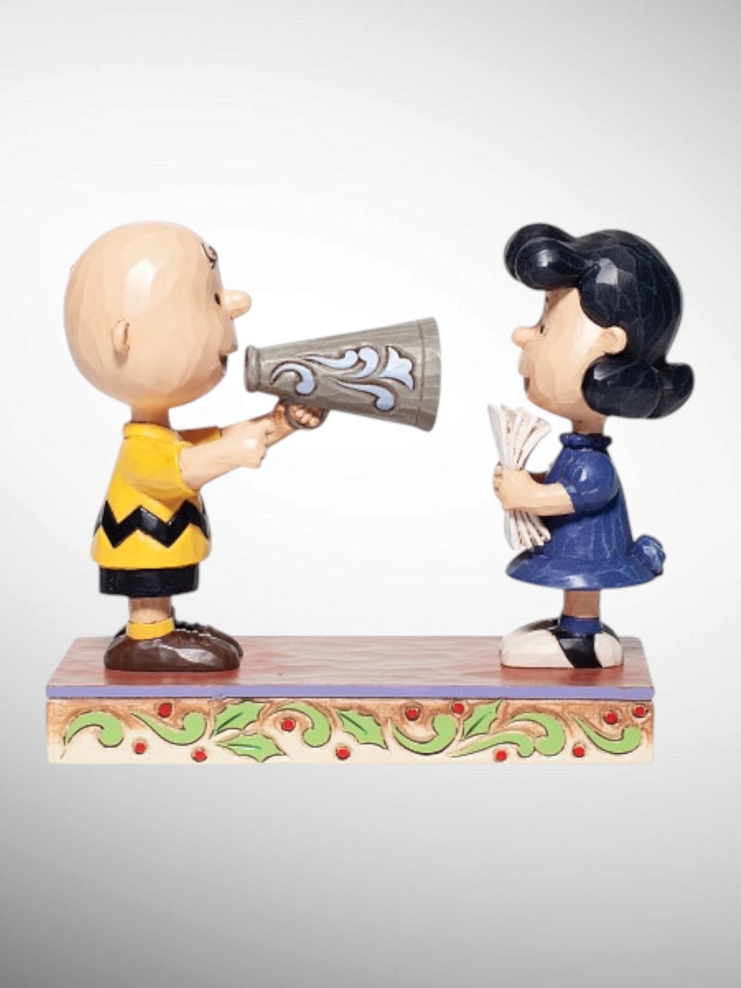 Jim Shore Peanuts - Places Everyone! Charlie Brown Lucy Figurine