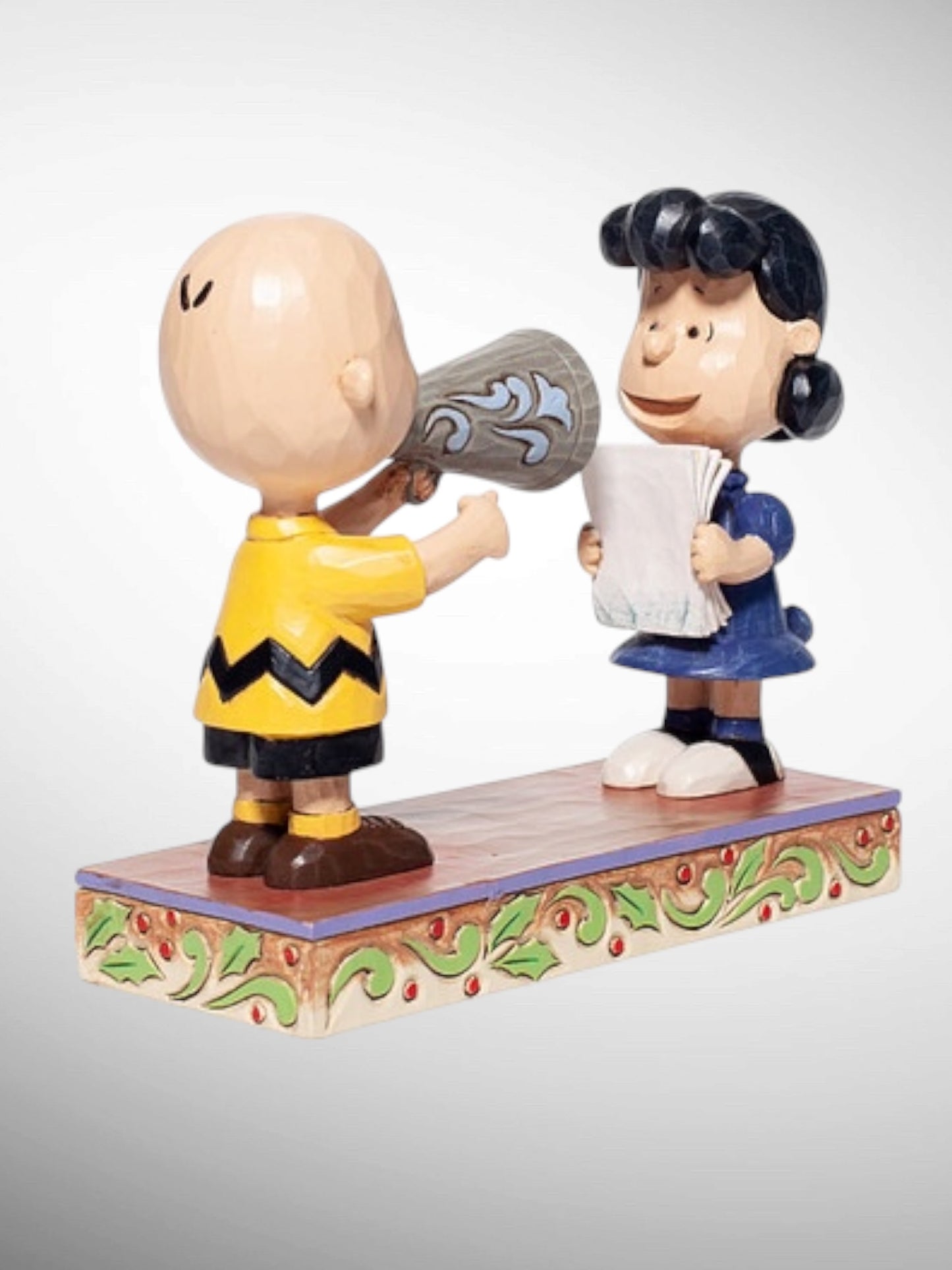 Jim Shore Peanuts - Places Everyone! Charlie Brown Lucy Figurine