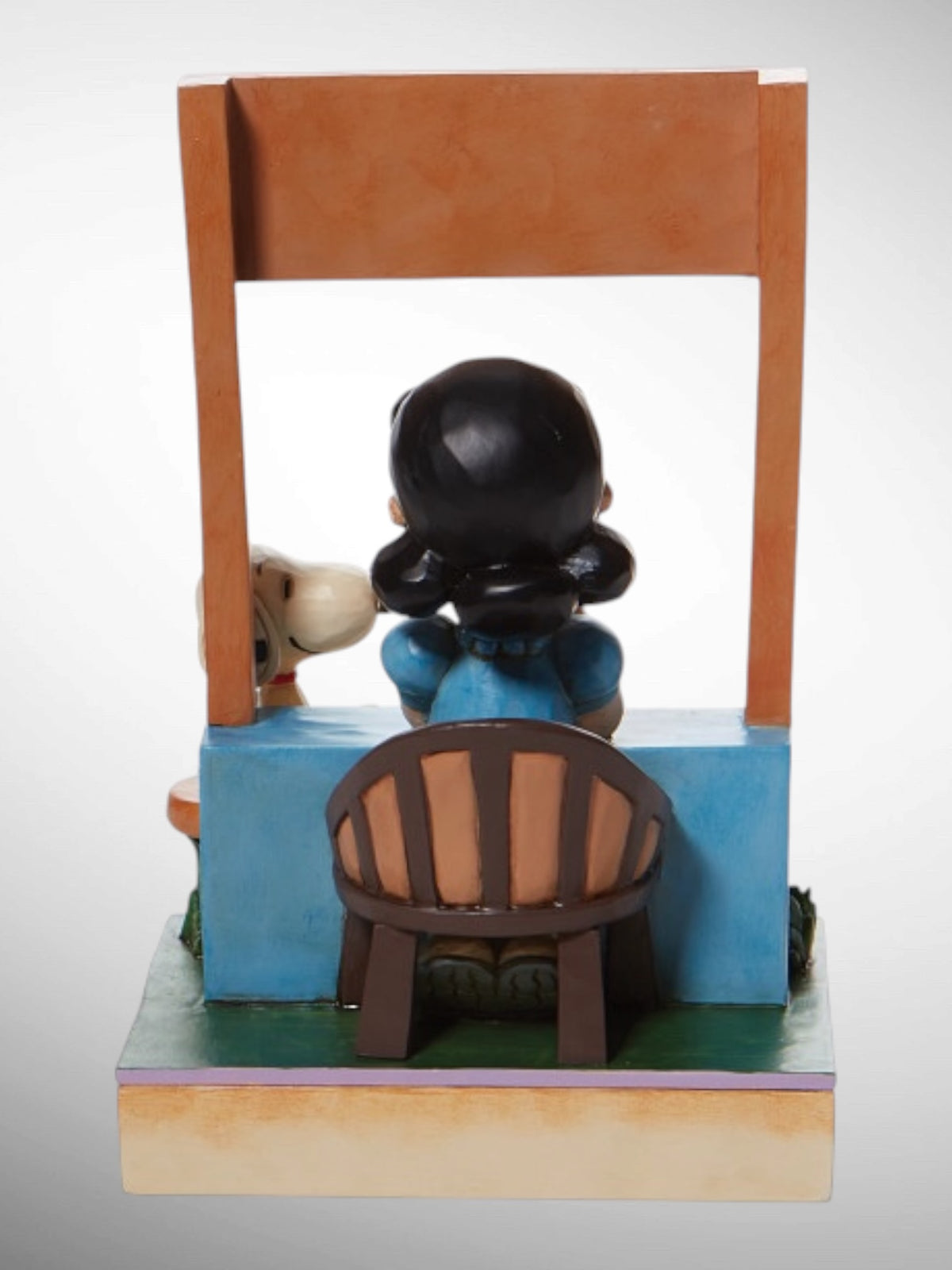 Jim Shore Peanuts - The Doctor Is In! Lucy Psychiatric Help Snoopy Figurine