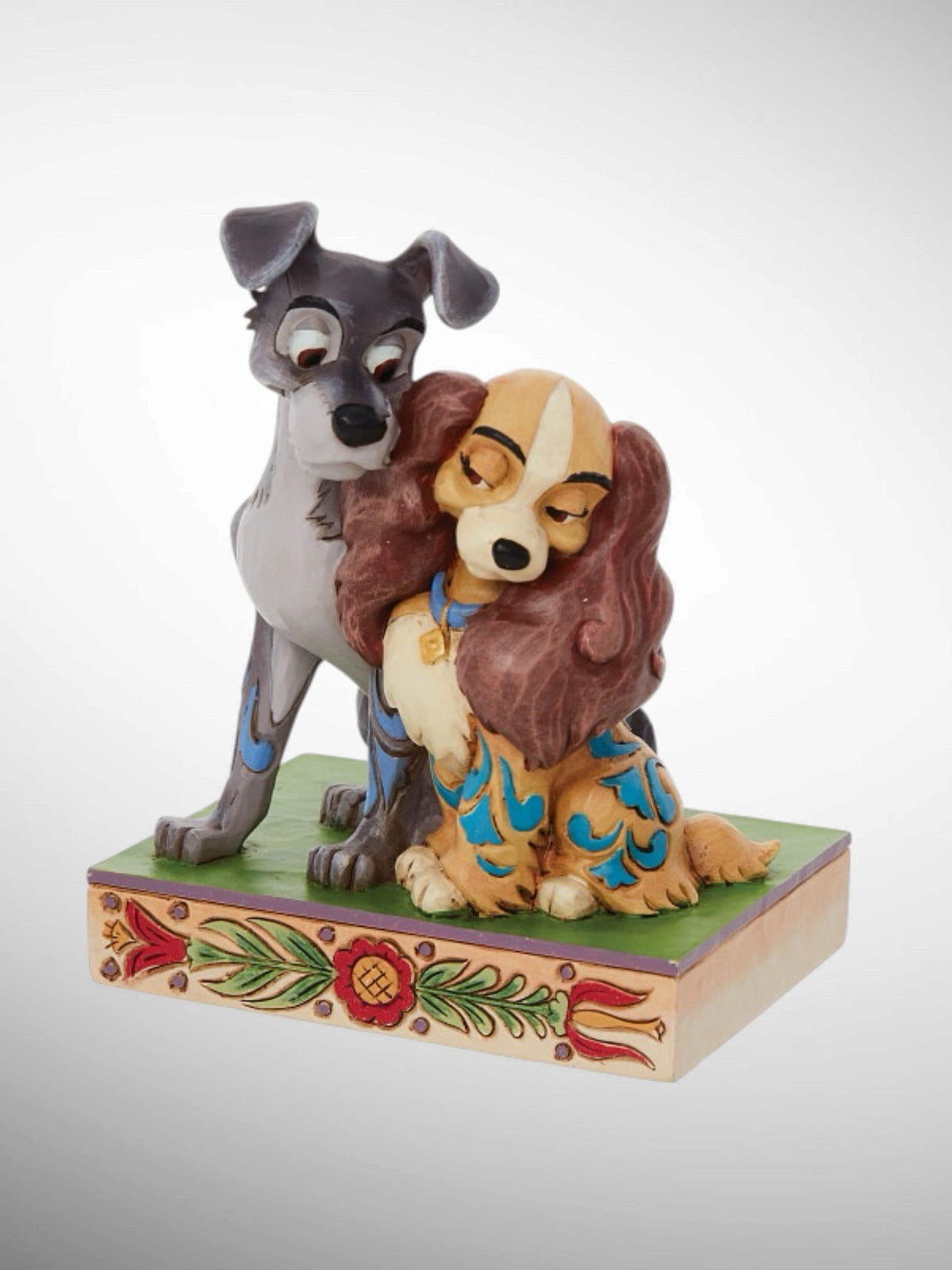 Jim Shore Disney Traditions - Puppy Love Lady and the Tramp Figurine