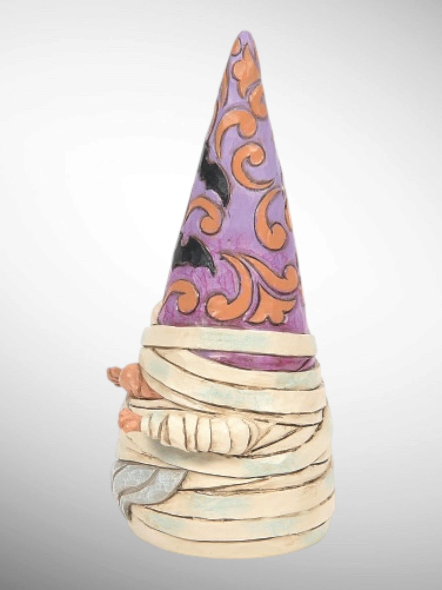 Jim Shore Heartwood Creek - All Tied Up For Halloween Mummy Halloween Gnome Figurine