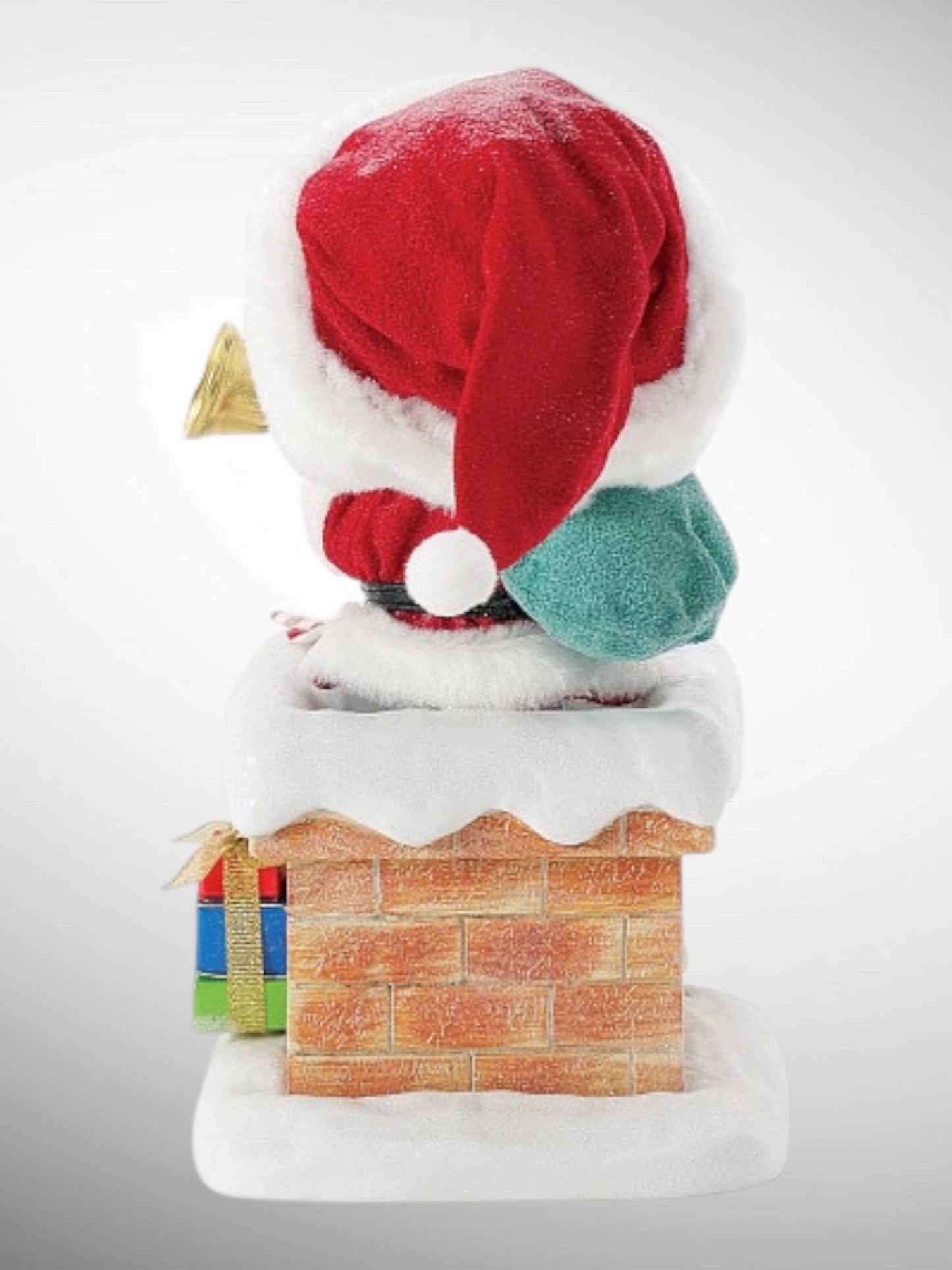 Department 56 Possible Dreams - Snoopy on the Rooftop Peanuts Santa Figurine