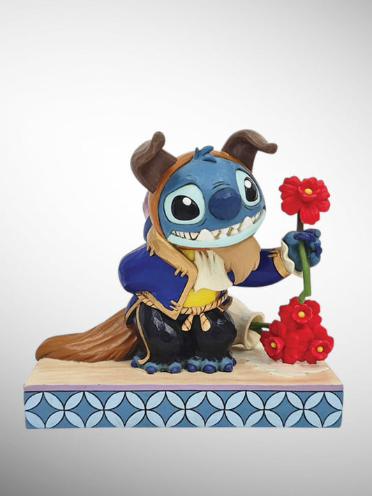 Jim Shore Disney Traditions - Beauty and the Stitch Beast Halloween Figurine