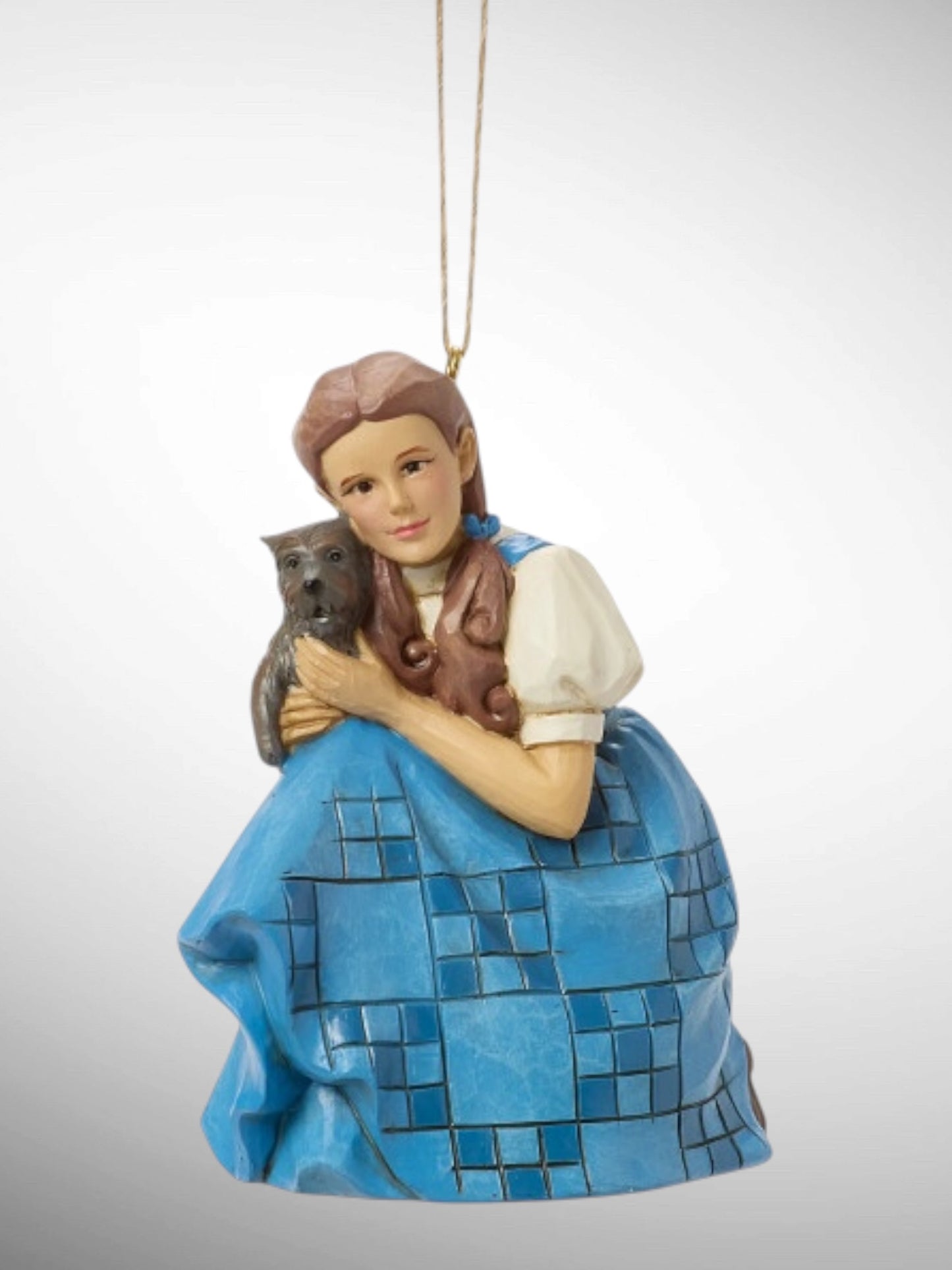 Jim Shore Wizard of Oz - Dorothy with Toto Hanging Ornament