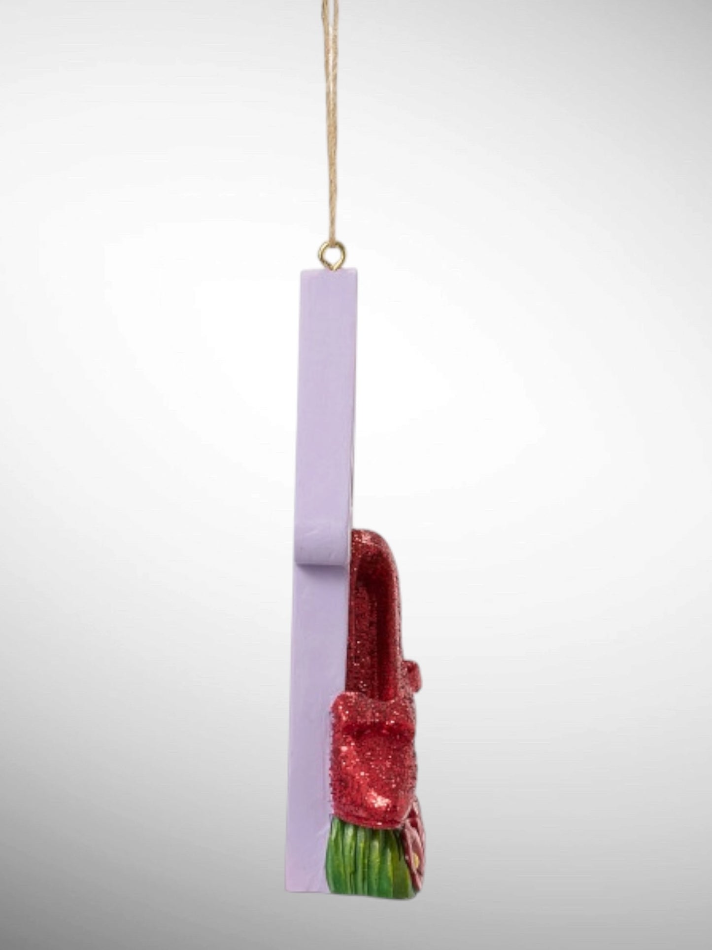 Jim Shore Wizard of Oz - Ruby Slippers No Place Like Home Hanging Ornament