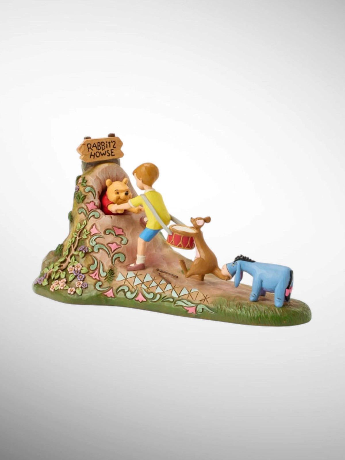 Jim Shore Disney Traditions -  Friends to the Rescue Winnie the Pooh Figurine