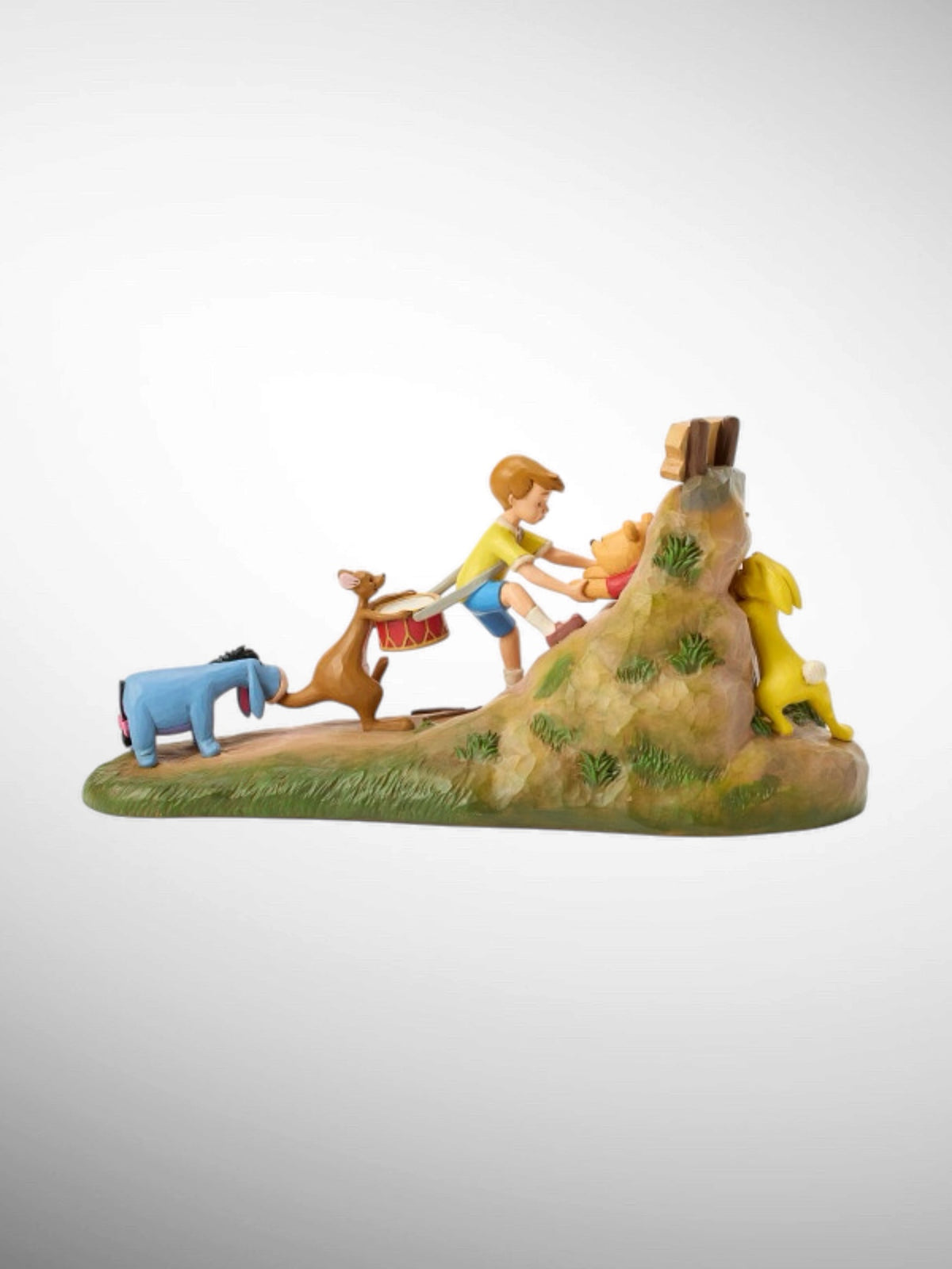 Jim Shore Disney Traditions -  Friends to the Rescue Winnie the Pooh Figurine